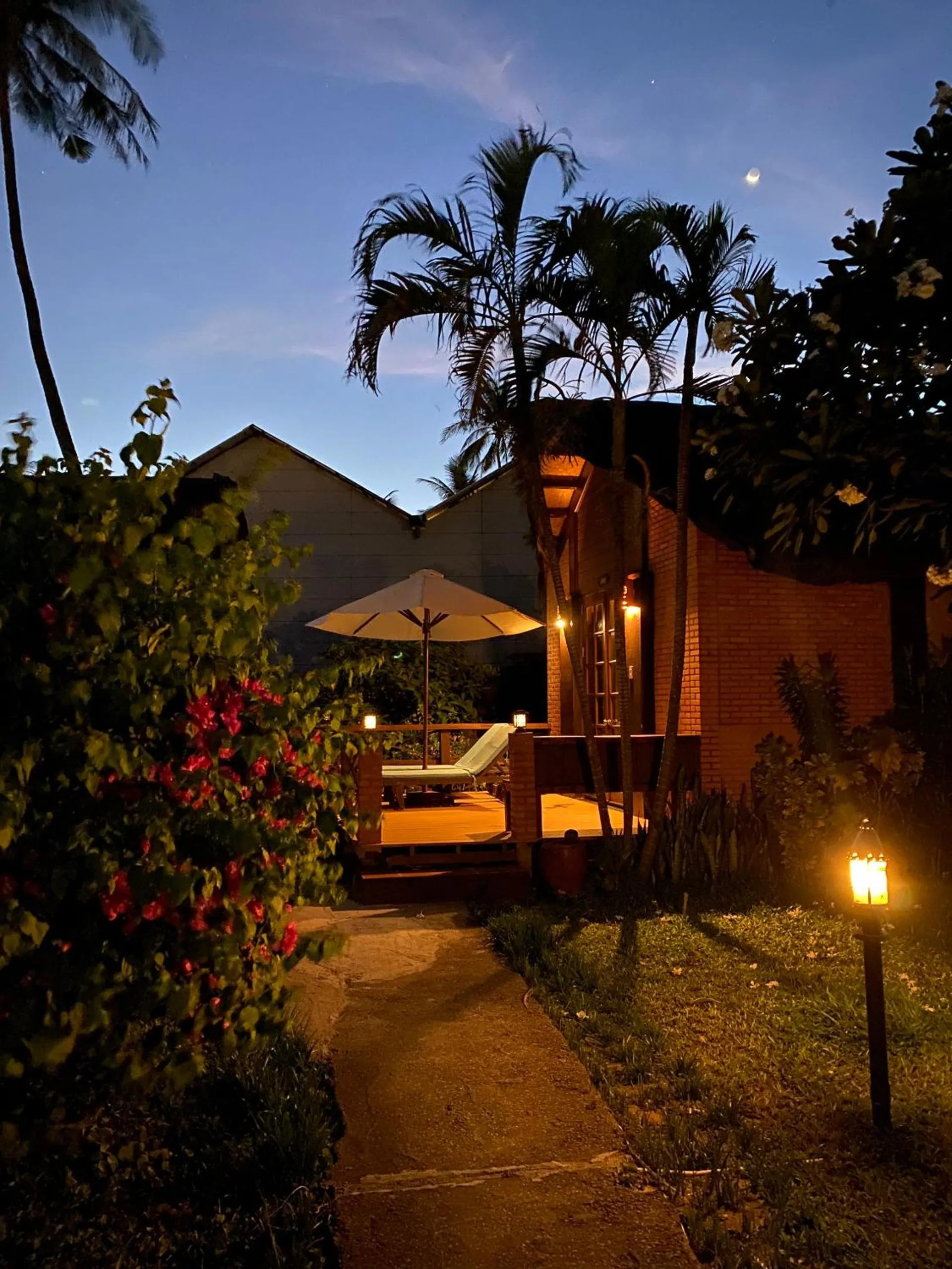 Balcony/Terrace in Little Muine Cottages Resort