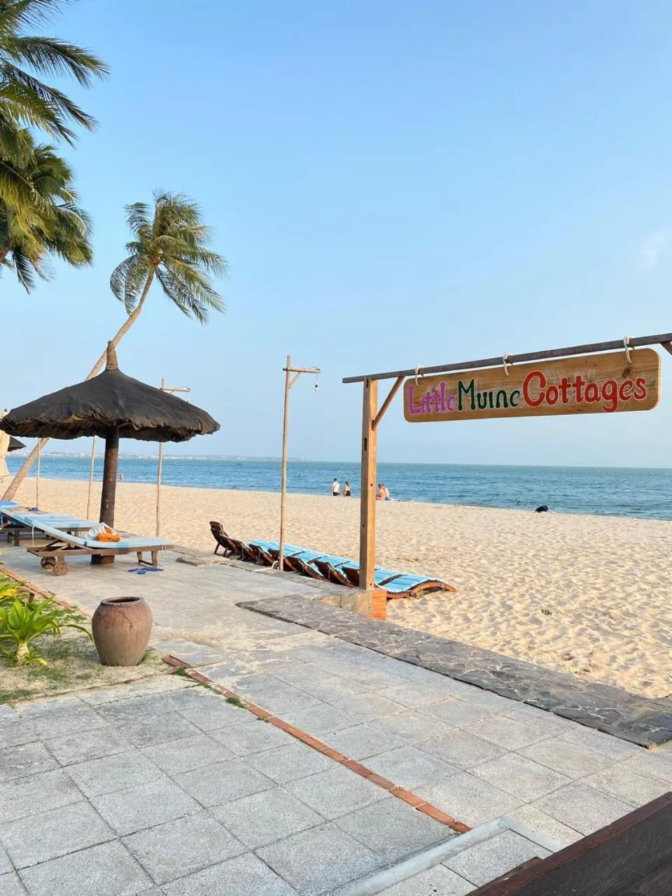 Sea view in Little Muine Cottages Resort