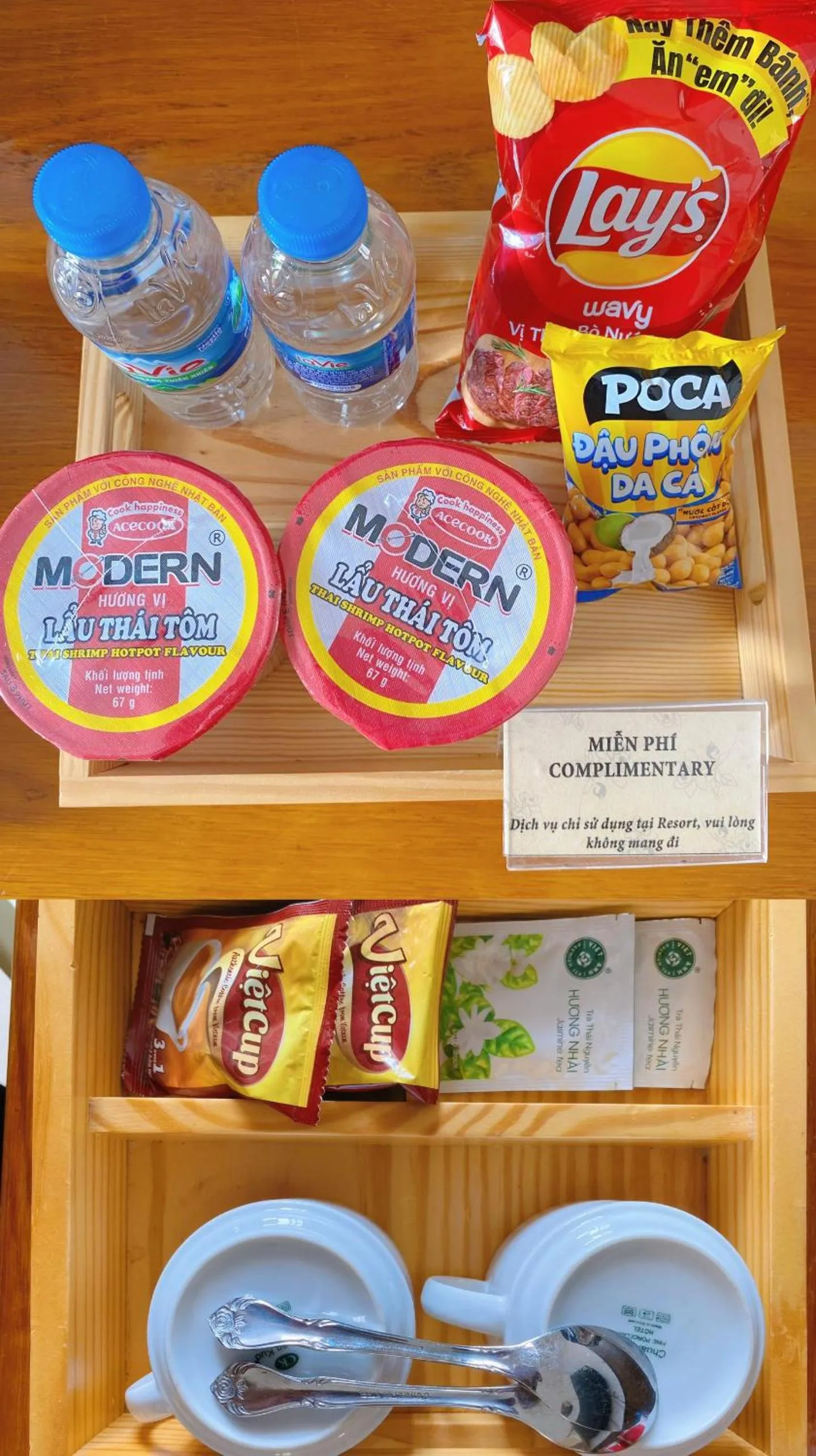 Restaurant/places to eat in Little Muine Cottages Resort