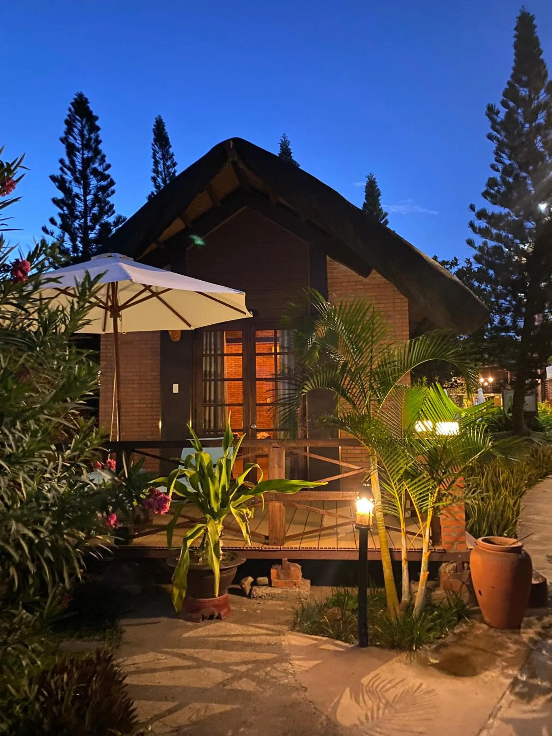 Balcony/Terrace in Little Muine Cottages Resort