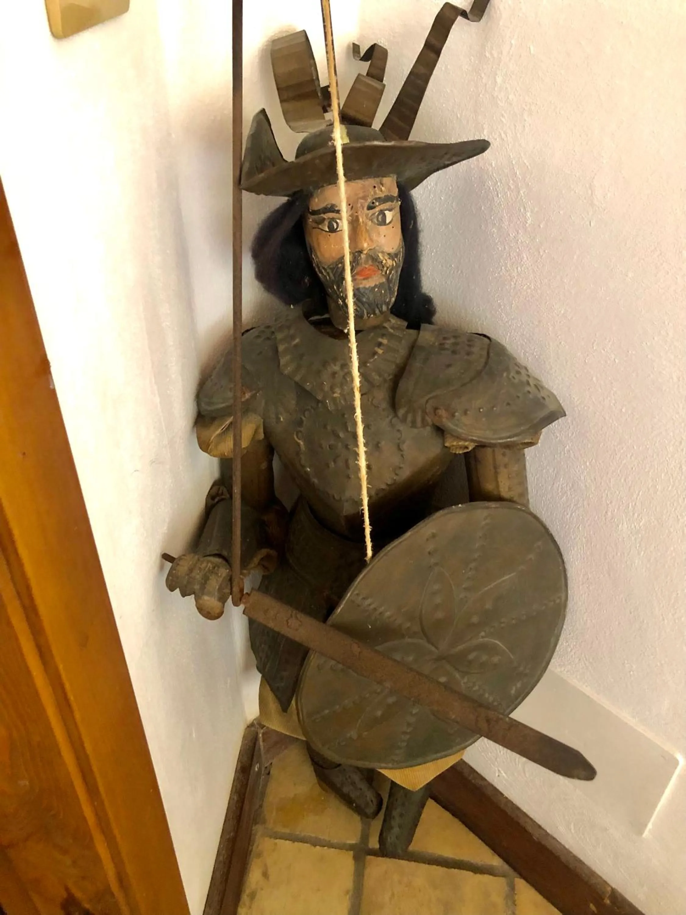 Decorative detail in Villa Almoezia Charming B&B