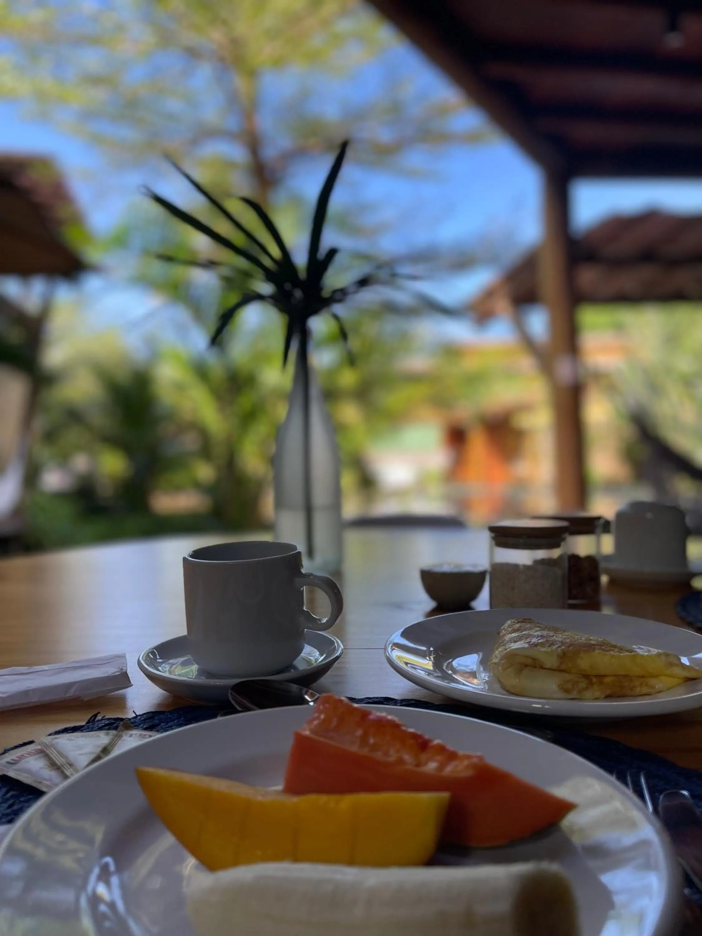 Dining area in Maui Maui Wellness- Taipu de Fora - Barra Grande