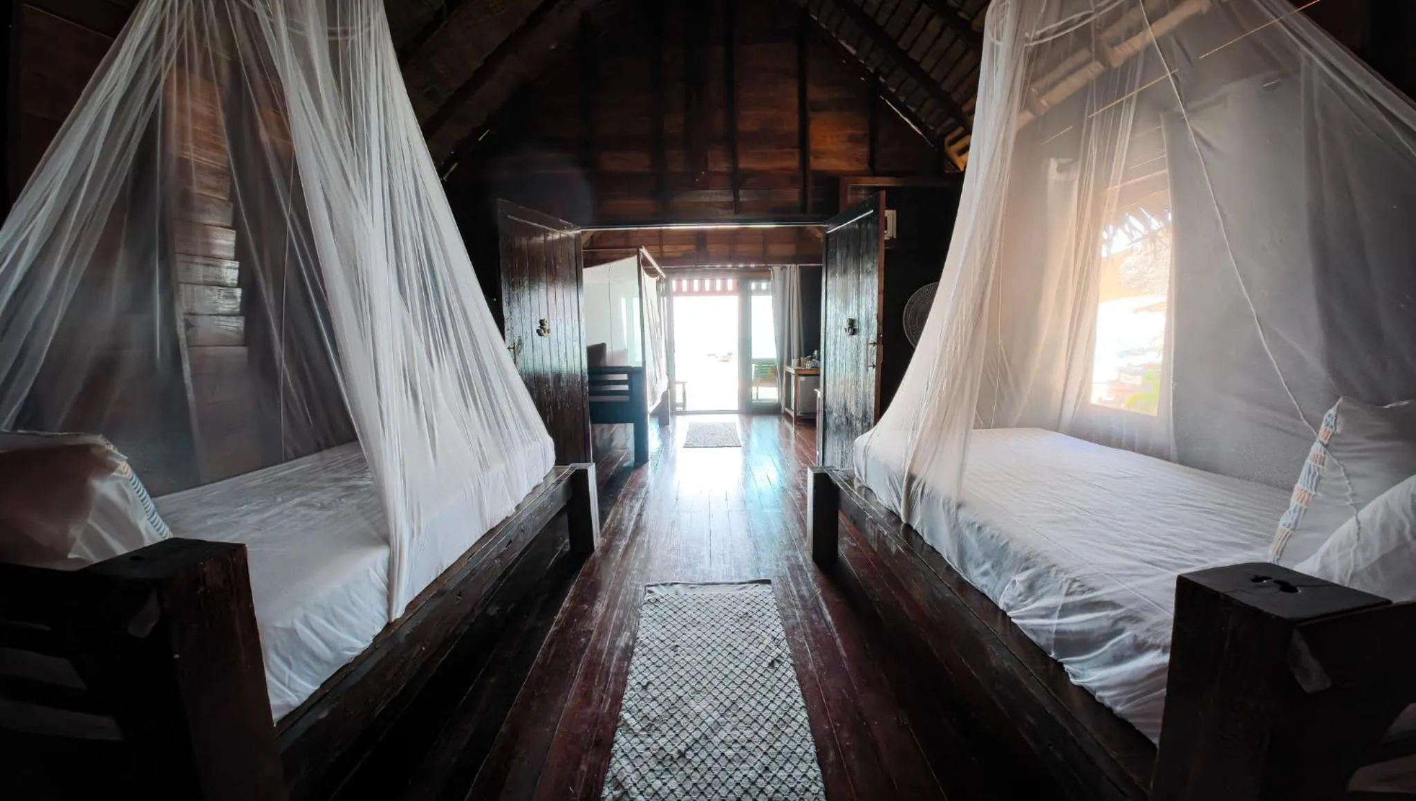 Bedroom, Bed in Forra Pattaya Sea View Bungalow