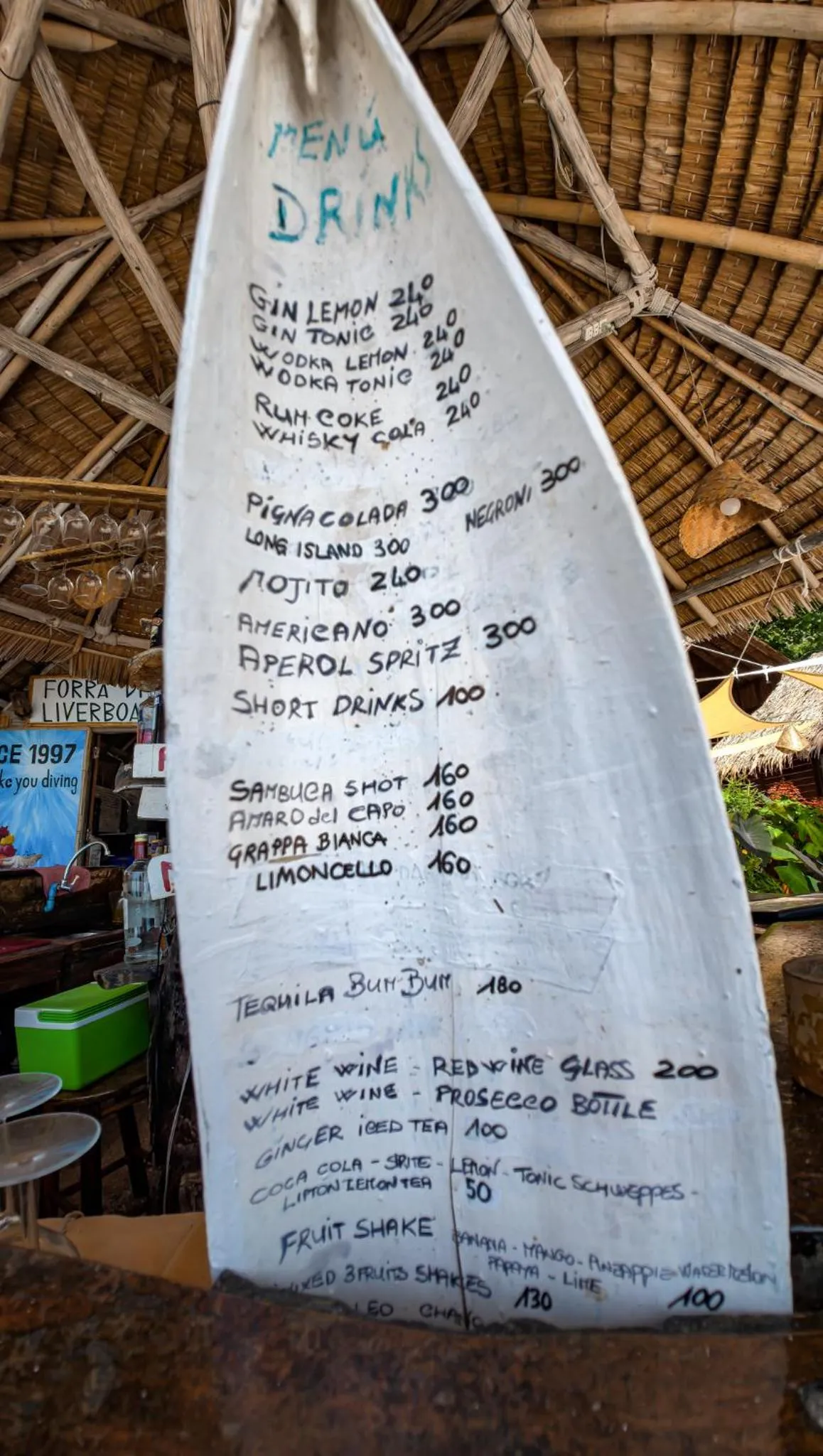 Restaurant/places to eat in Forra Pattaya Sea View Bungalow