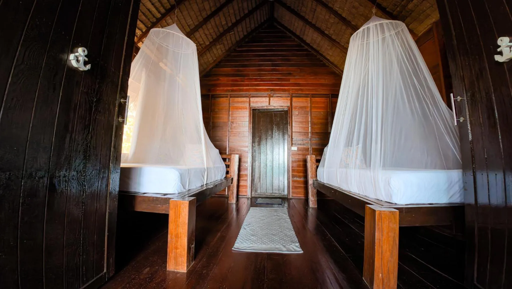 Bedroom, Bed in Forra Pattaya Sea View Bungalow