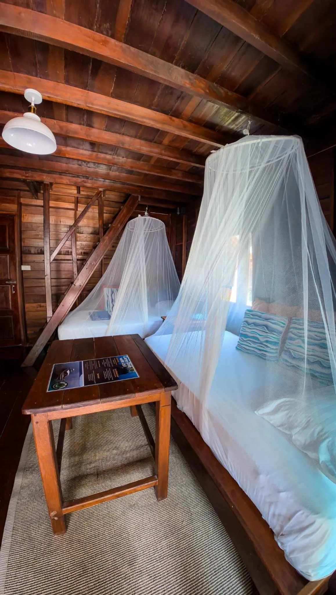 Bed in Forra Pattaya Sea View Bungalow