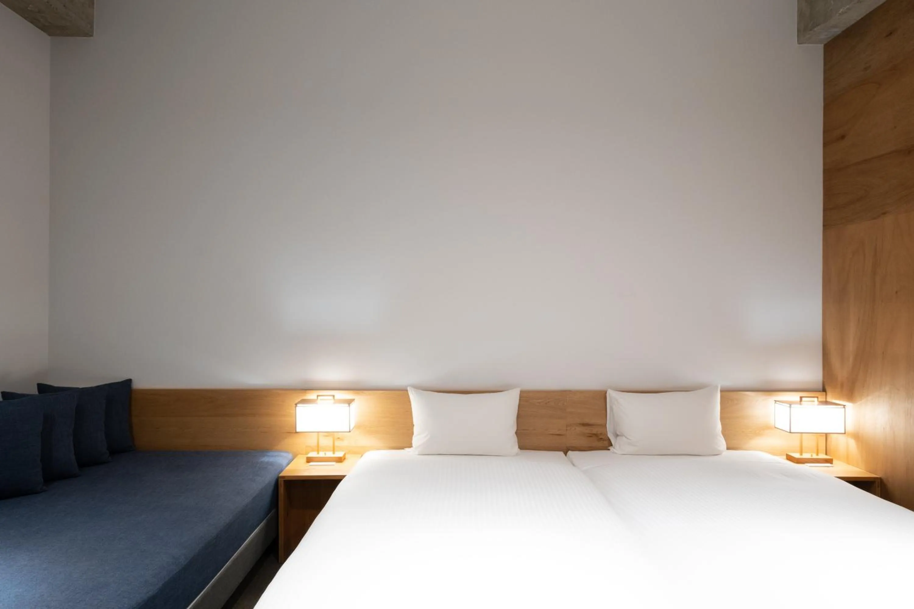 Photo of the whole room, Bed in TSUGU Kyoto Sanjo by THE SHARE HOTELS