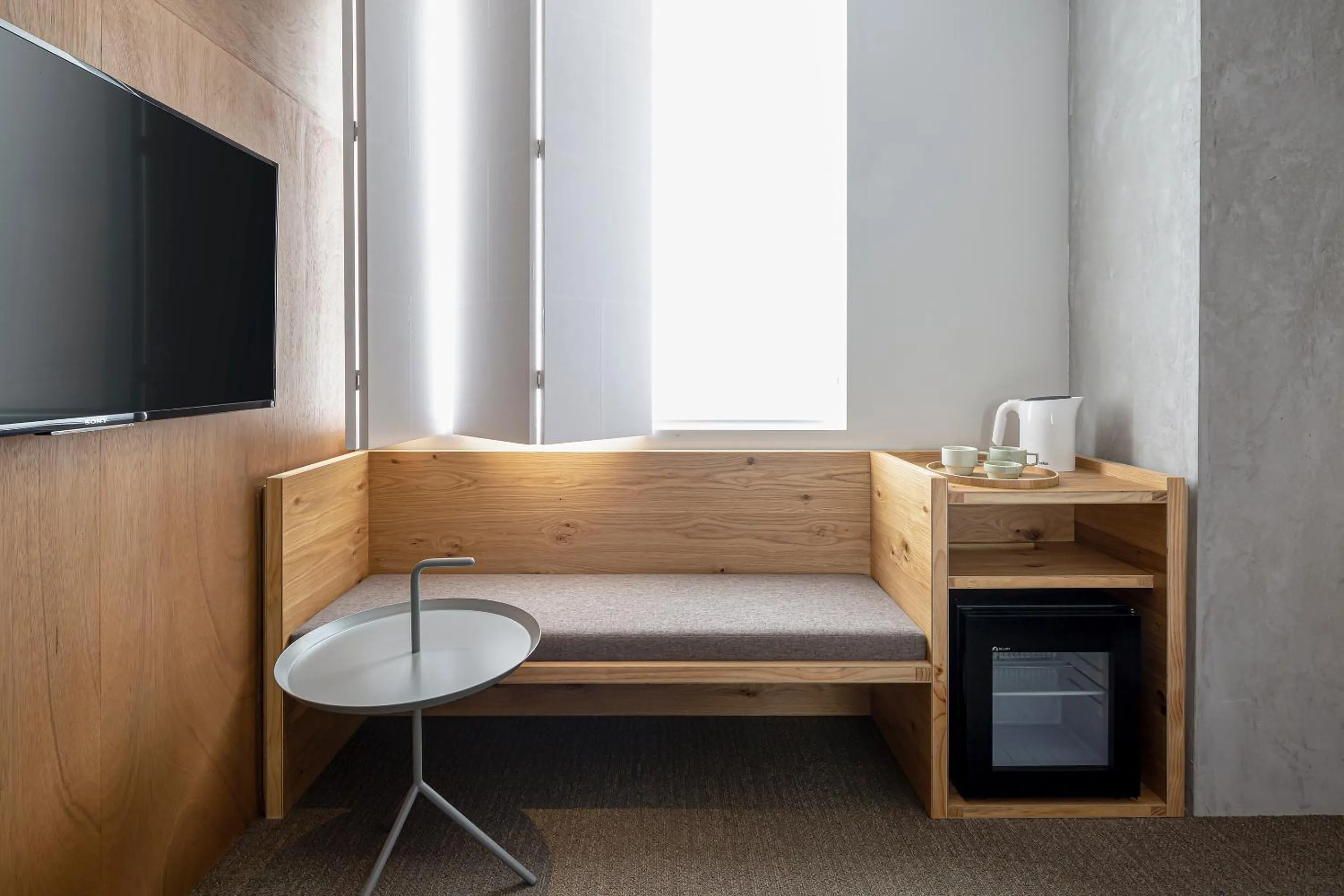 Photo of the whole room in TSUGU Kyoto Sanjo by THE SHARE HOTELS