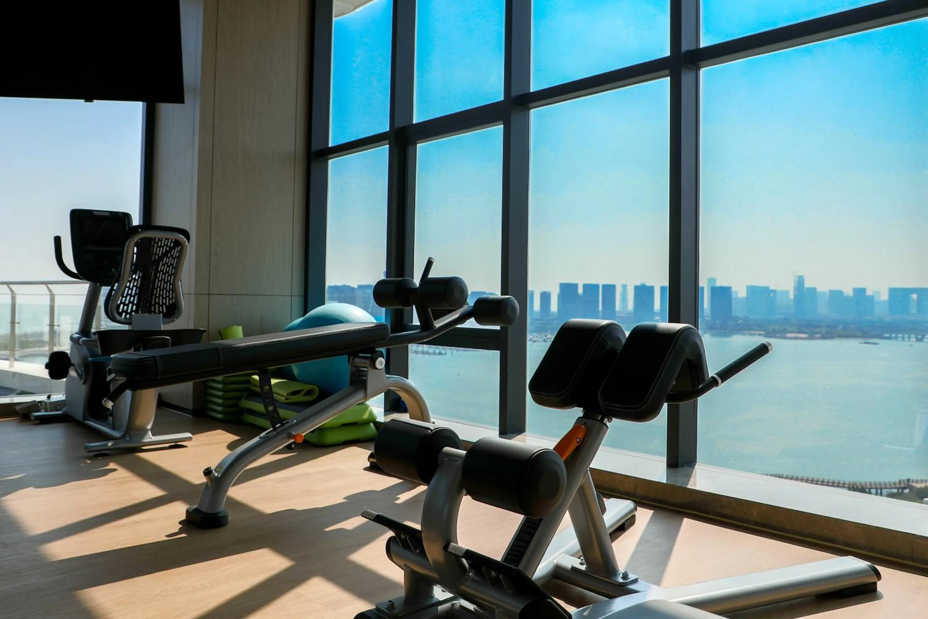 Fitness centre/facilities in Wyndham Grand Plaza Royale Yuzhou Xiamen Wuyuan Bay