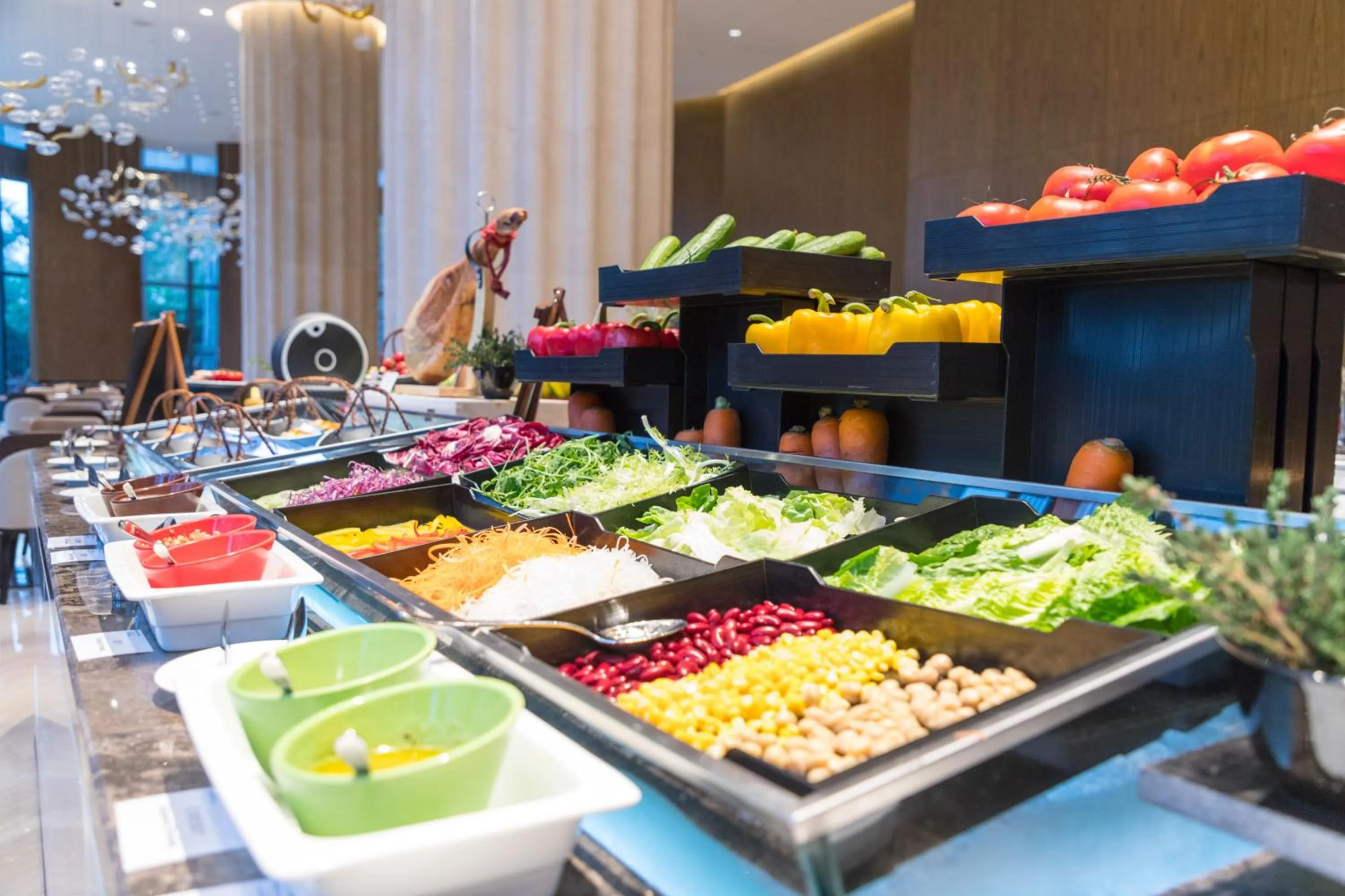 Breakfast in Wyndham Grand Plaza Royale Yuzhou Xiamen Wuyuan Bay