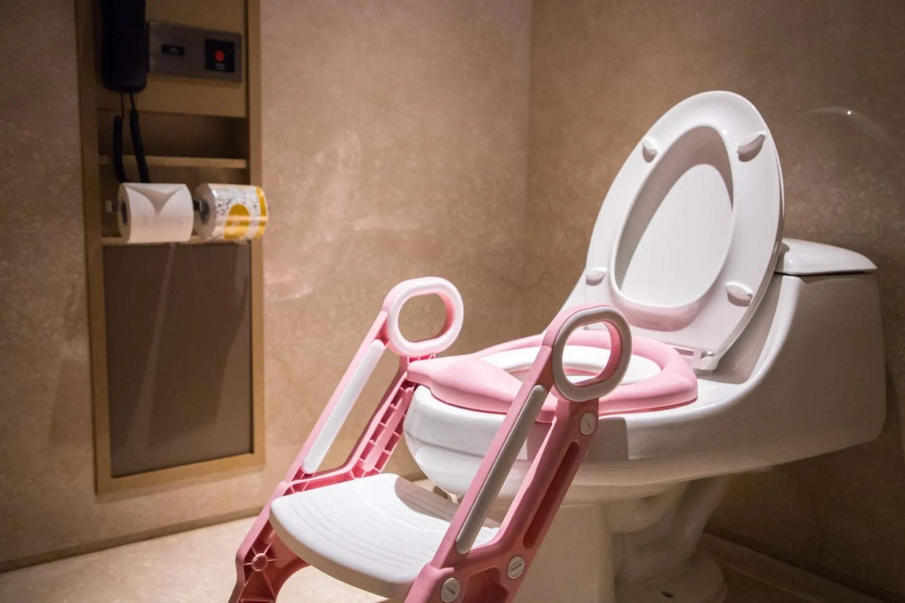 Toilet in Wyndham Grand Plaza Royale Yuzhou Xiamen Wuyuan Bay