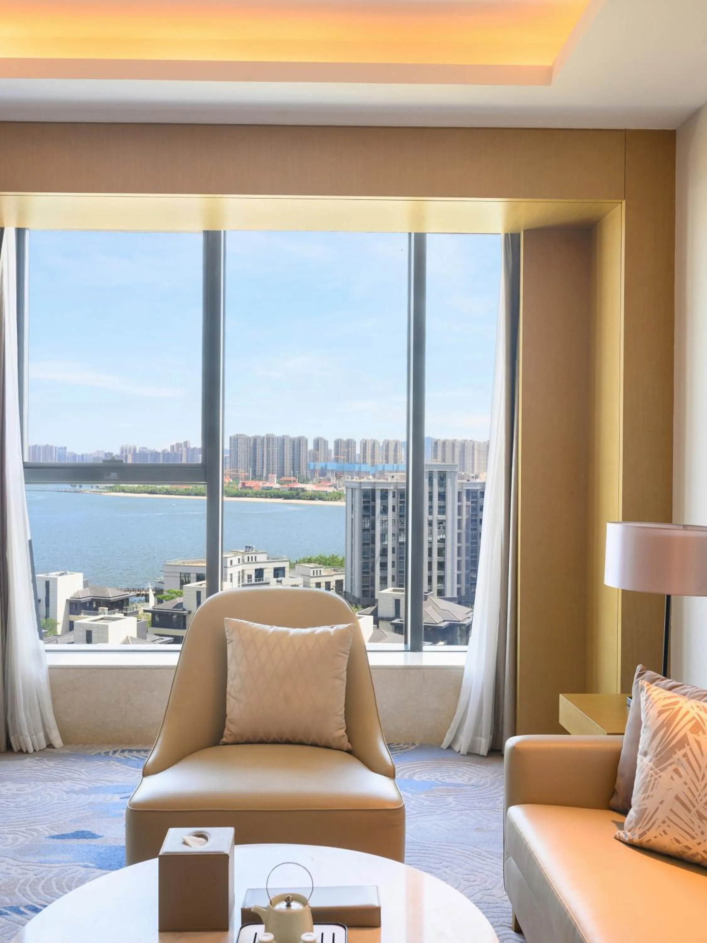 Sea view in Wyndham Grand Plaza Royale Yuzhou Xiamen Wuyuan Bay