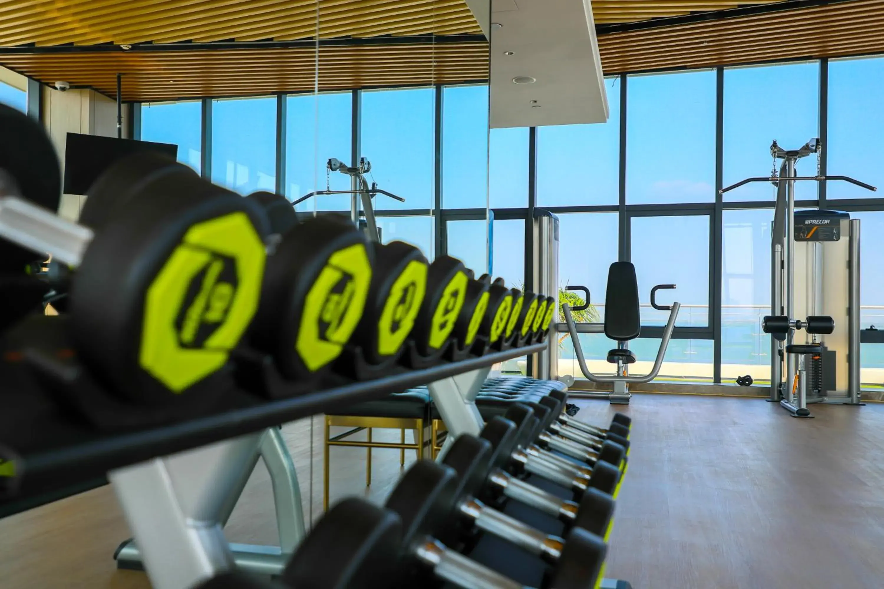 Fitness centre/facilities in Wyndham Grand Plaza Royale Yuzhou Xiamen Wuyuan Bay Fitness centre/facilities in Wyndham Grand Plaza Royale Yuzhou Xiamen Wuyuan Bay