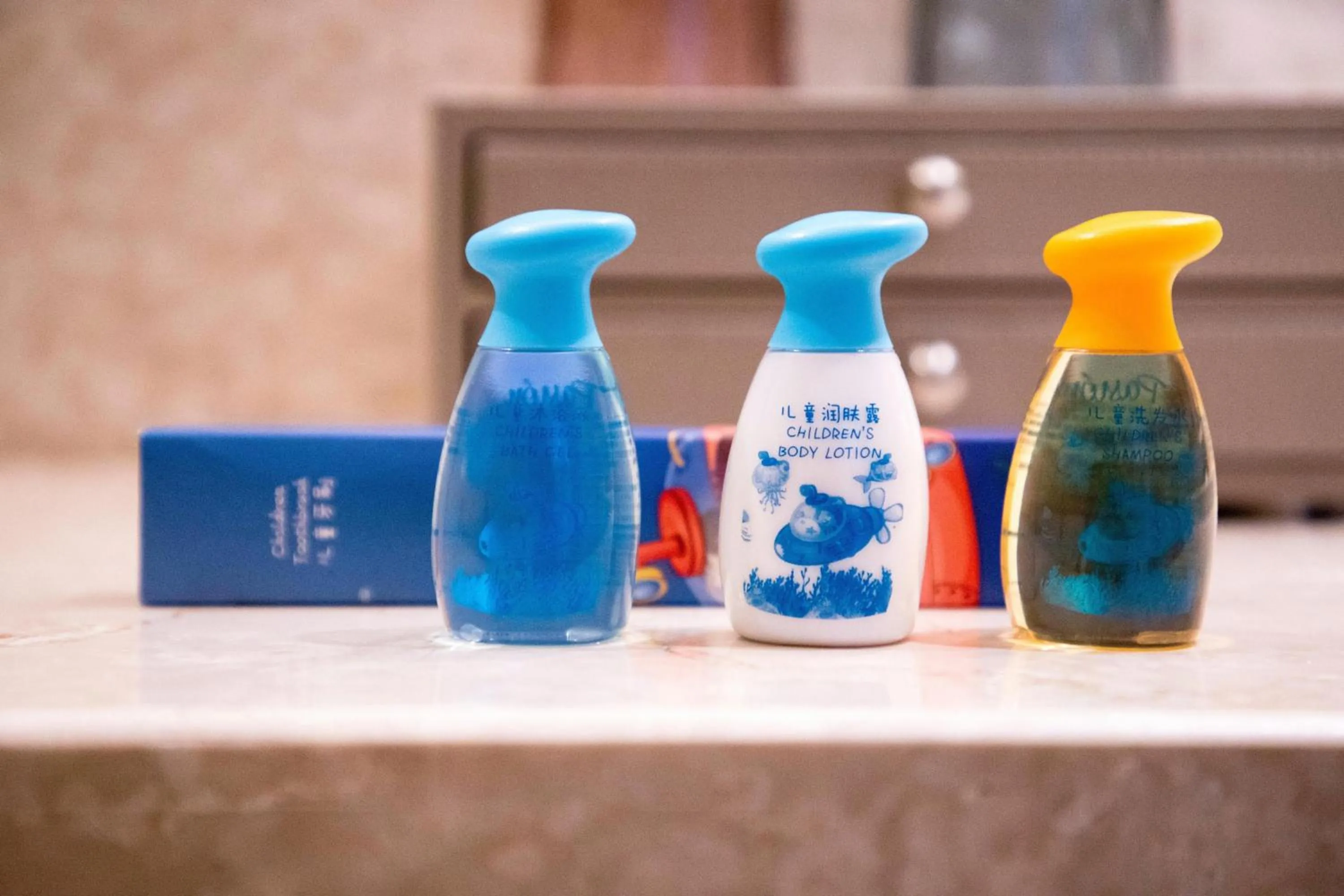 Bathroom in Wyndham Grand Plaza Royale Yuzhou Xiamen Wuyuan Bay