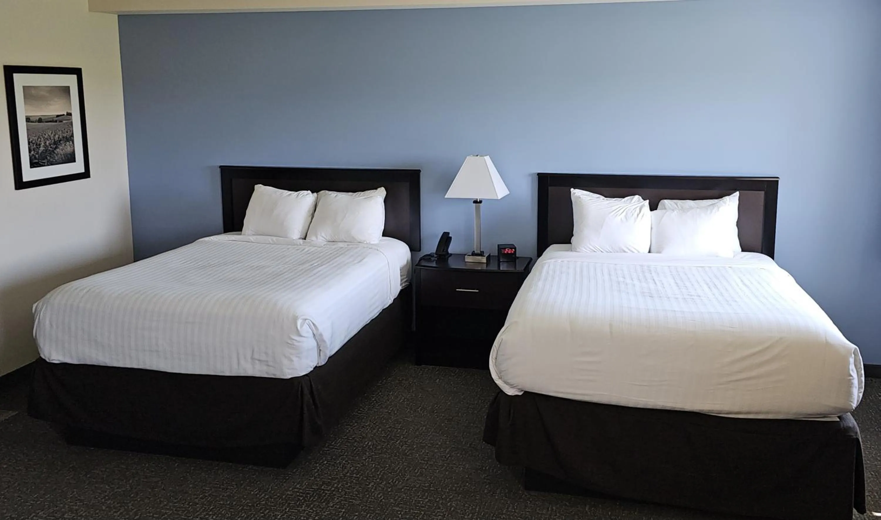 Bed in Cobblestone Inn & Suites – Manchester