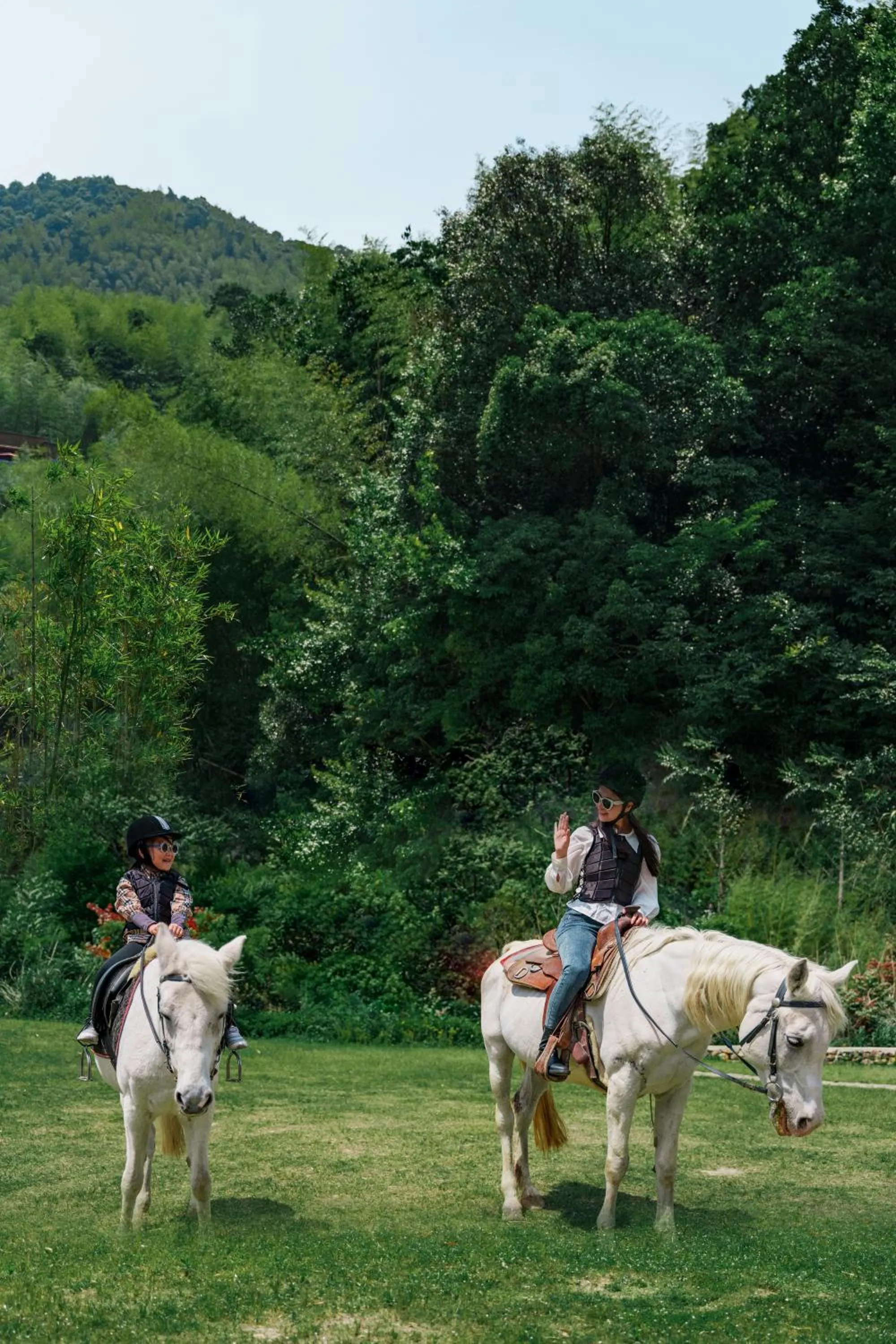 Horse-riding in AHN LAN Ninghai