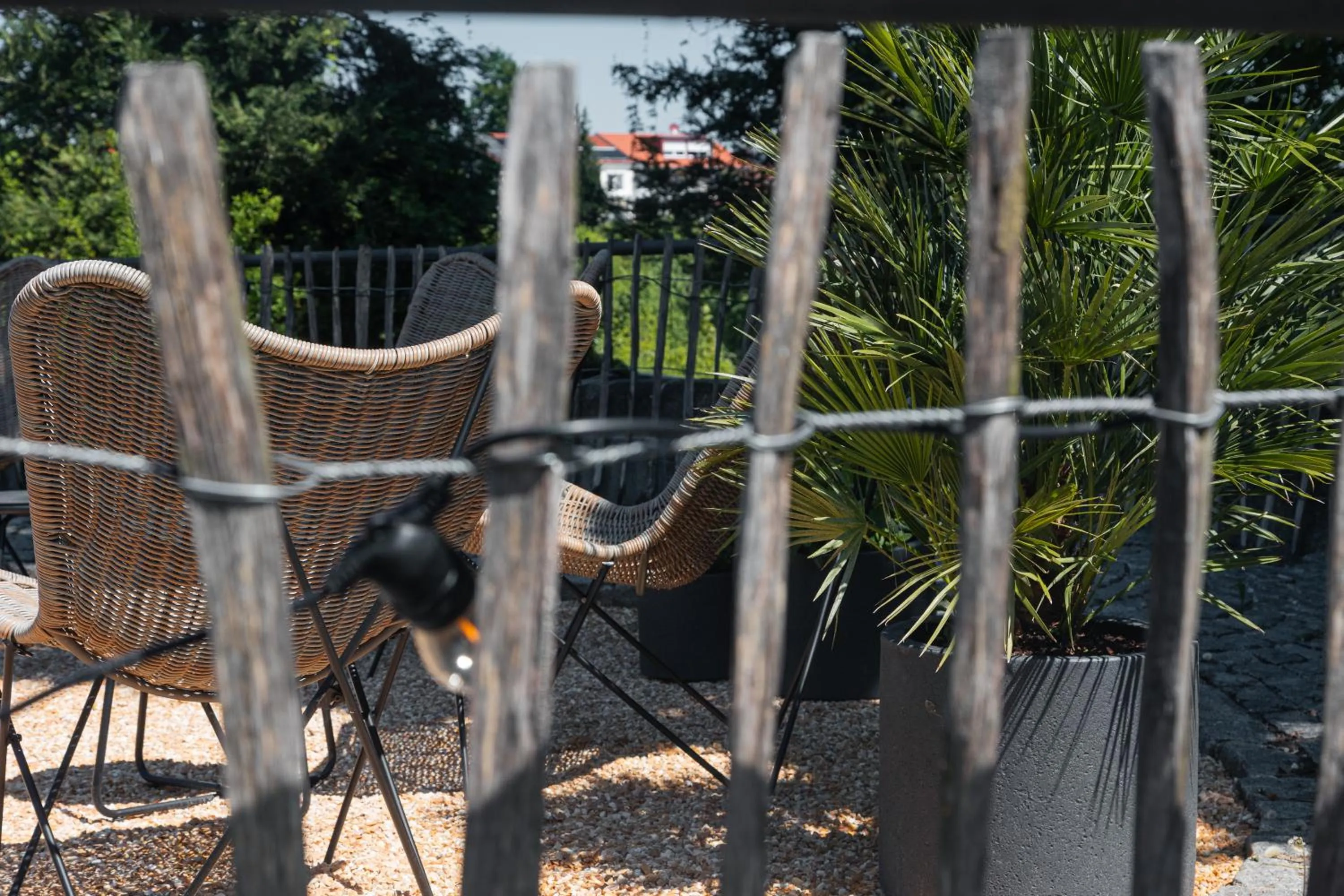 Garden in Hotel Raphael im Allgäu