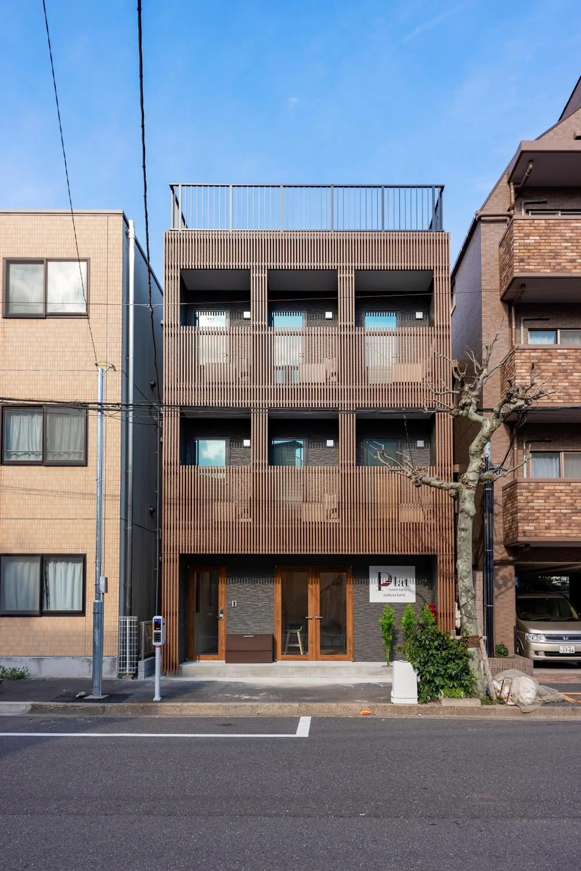 Property building in plat hostel keikyu asakusa karin Property building in plat hostel keikyu asakusa karin