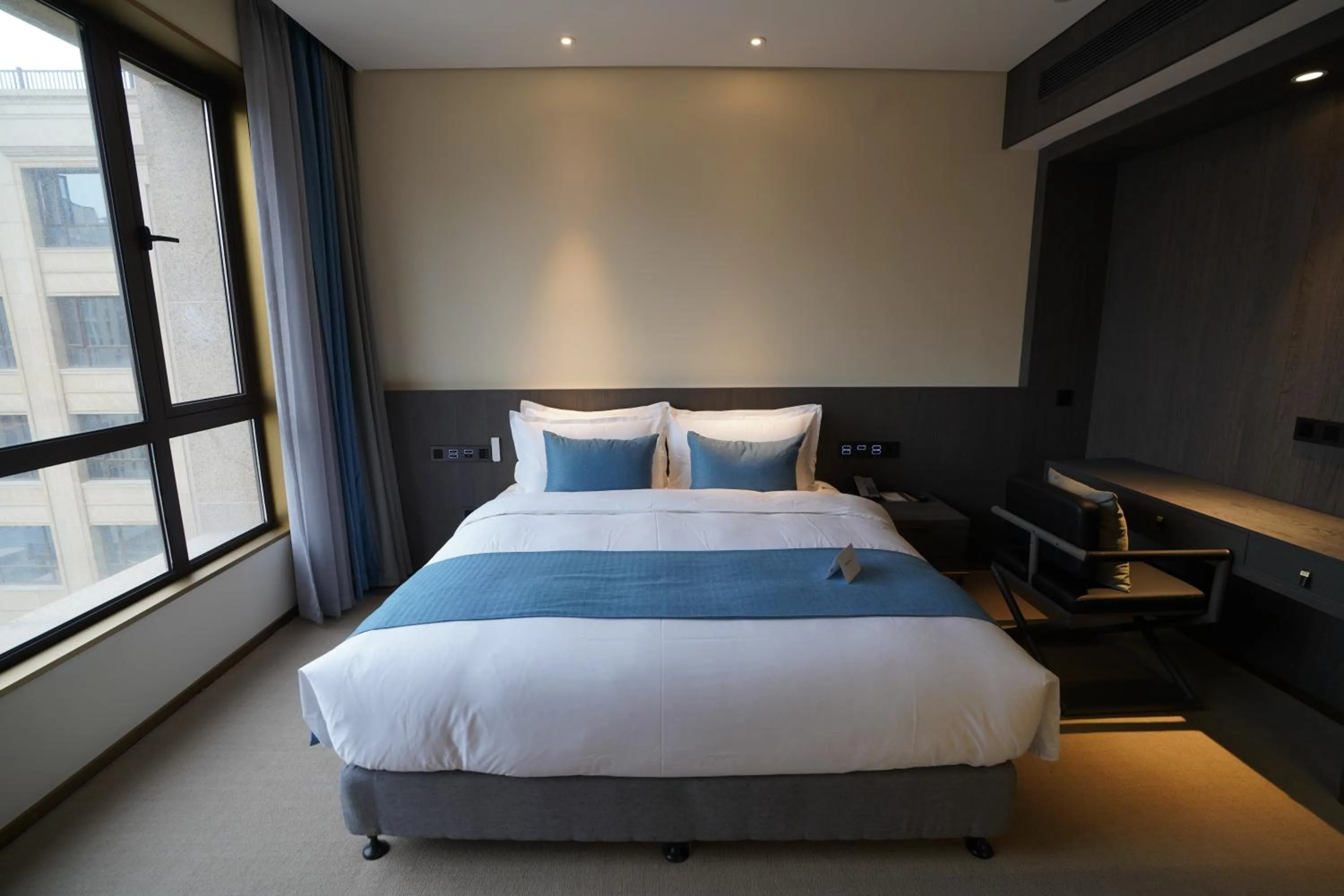 Bed in Hangzhou Cosy Park Hotel(Liangzhu)