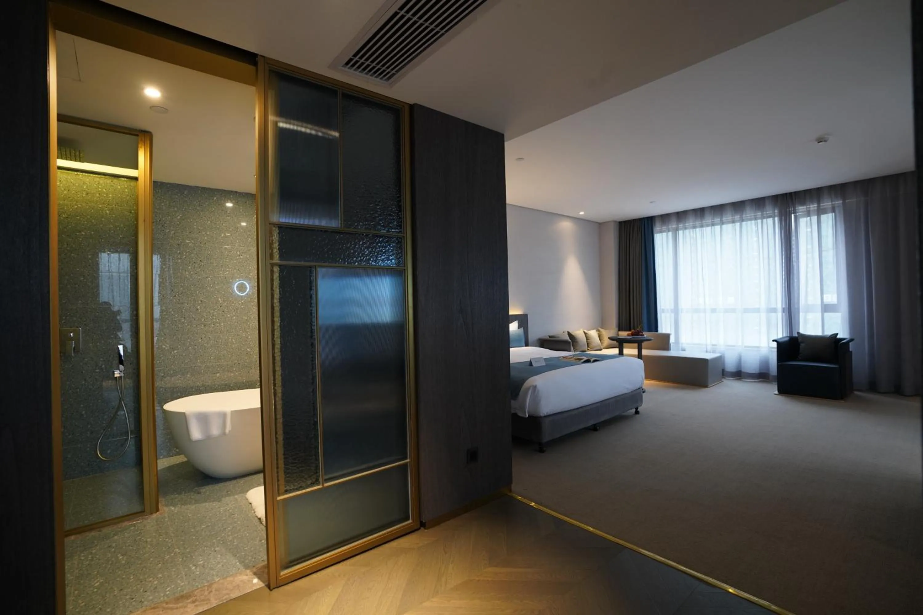 Bed in Hangzhou Cosy Park Hotel(Liangzhu)