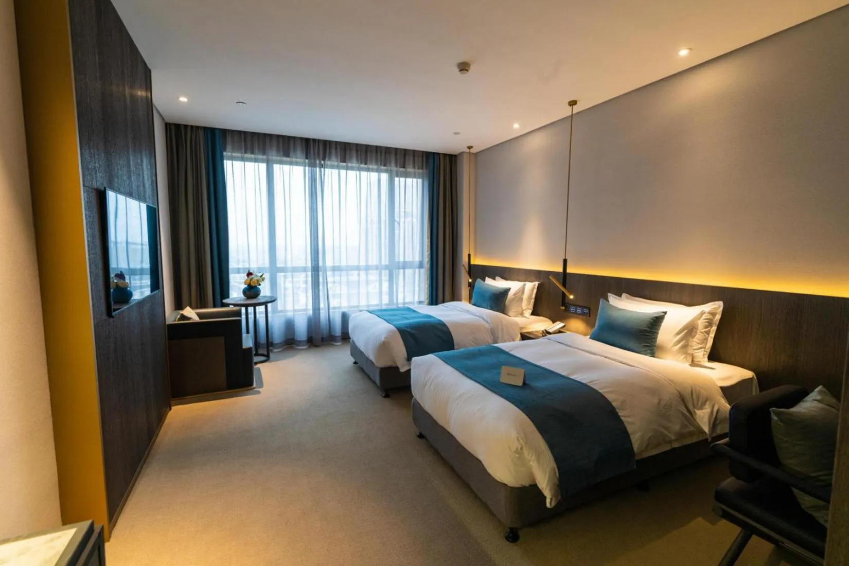 Bed in Hangzhou Cosy Park Hotel(Liangzhu)