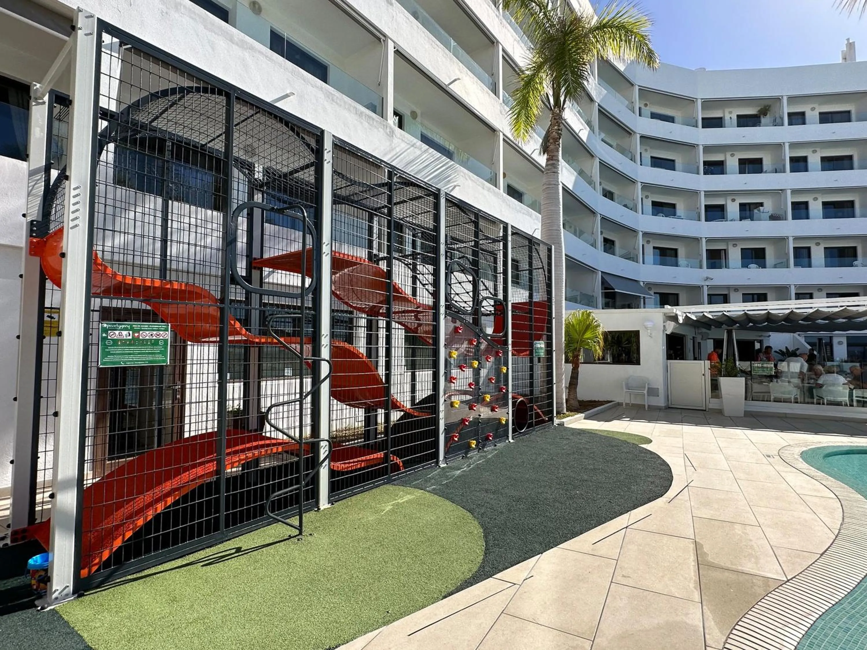 Children play ground in Ona Pearly Grey