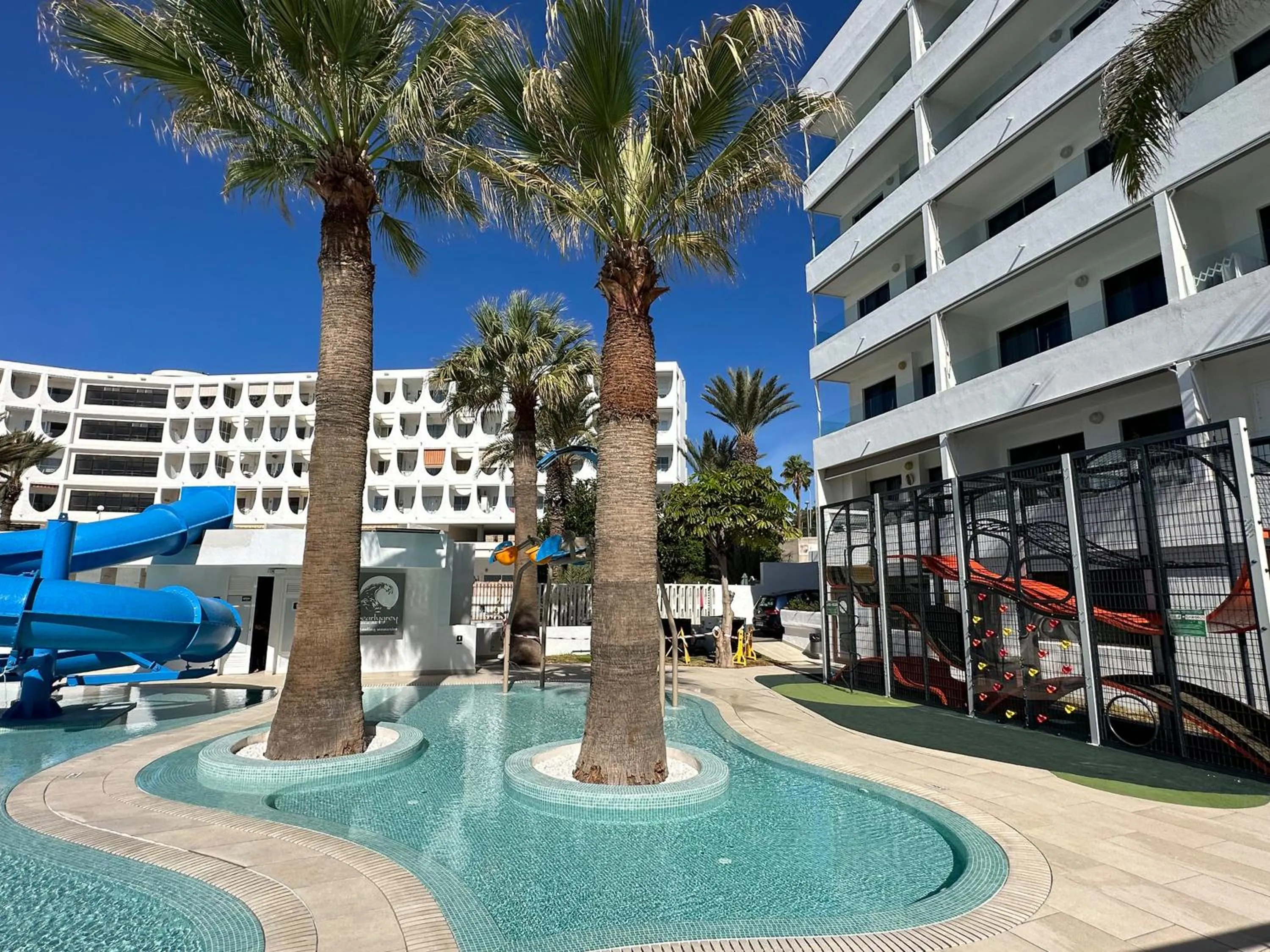 Children play ground in Ona Pearly Grey