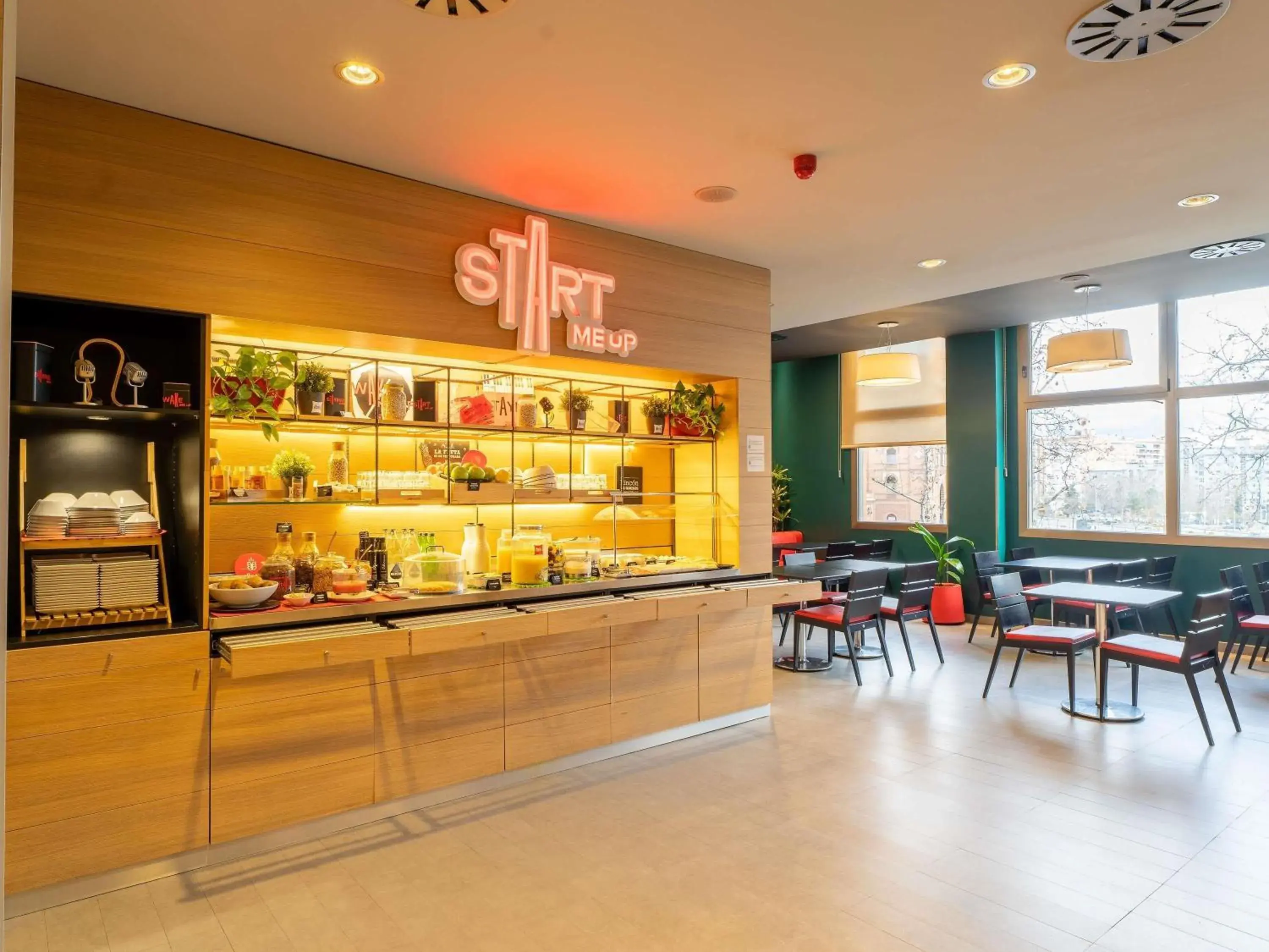 Breakfast in Ibis Madrid Centro las Ventas Breakfast in Ibis Madrid Centro las Ventas