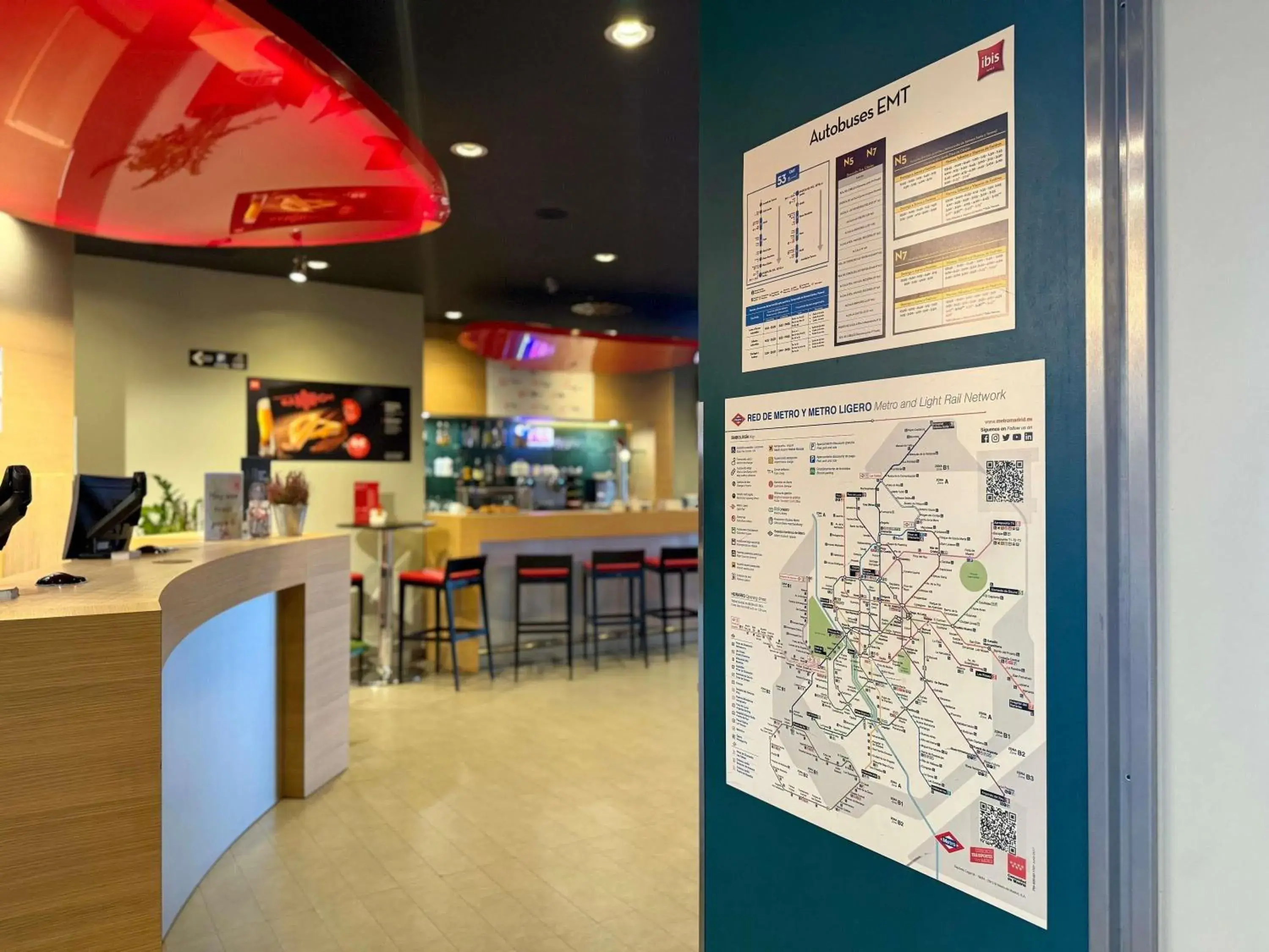 Lobby or reception in Ibis Madrid Centro las Ventas Lobby or reception in Ibis Madrid Centro las Ventas