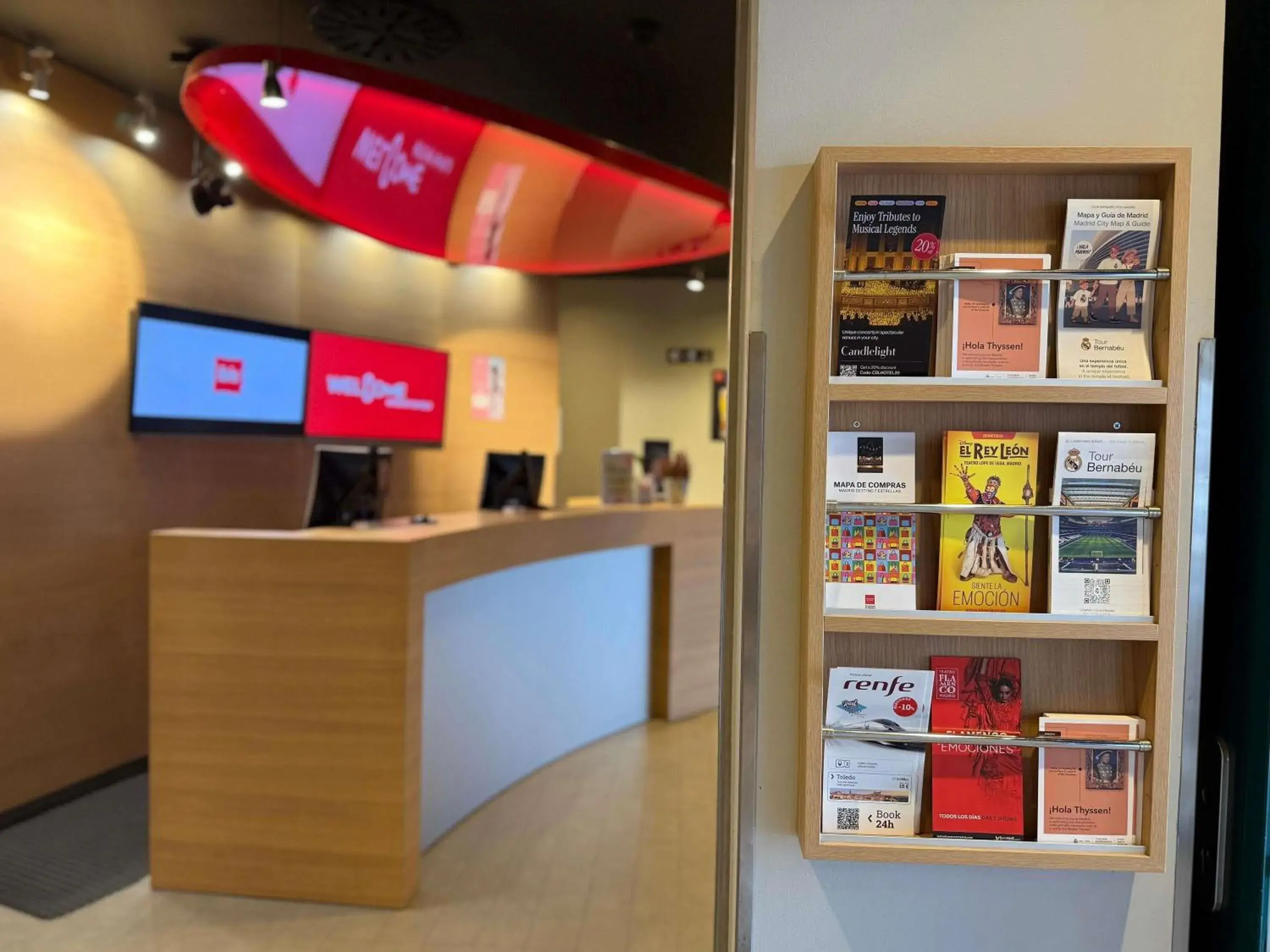 Lobby or reception in Ibis Madrid Centro las Ventas Lobby or reception in Ibis Madrid Centro las Ventas