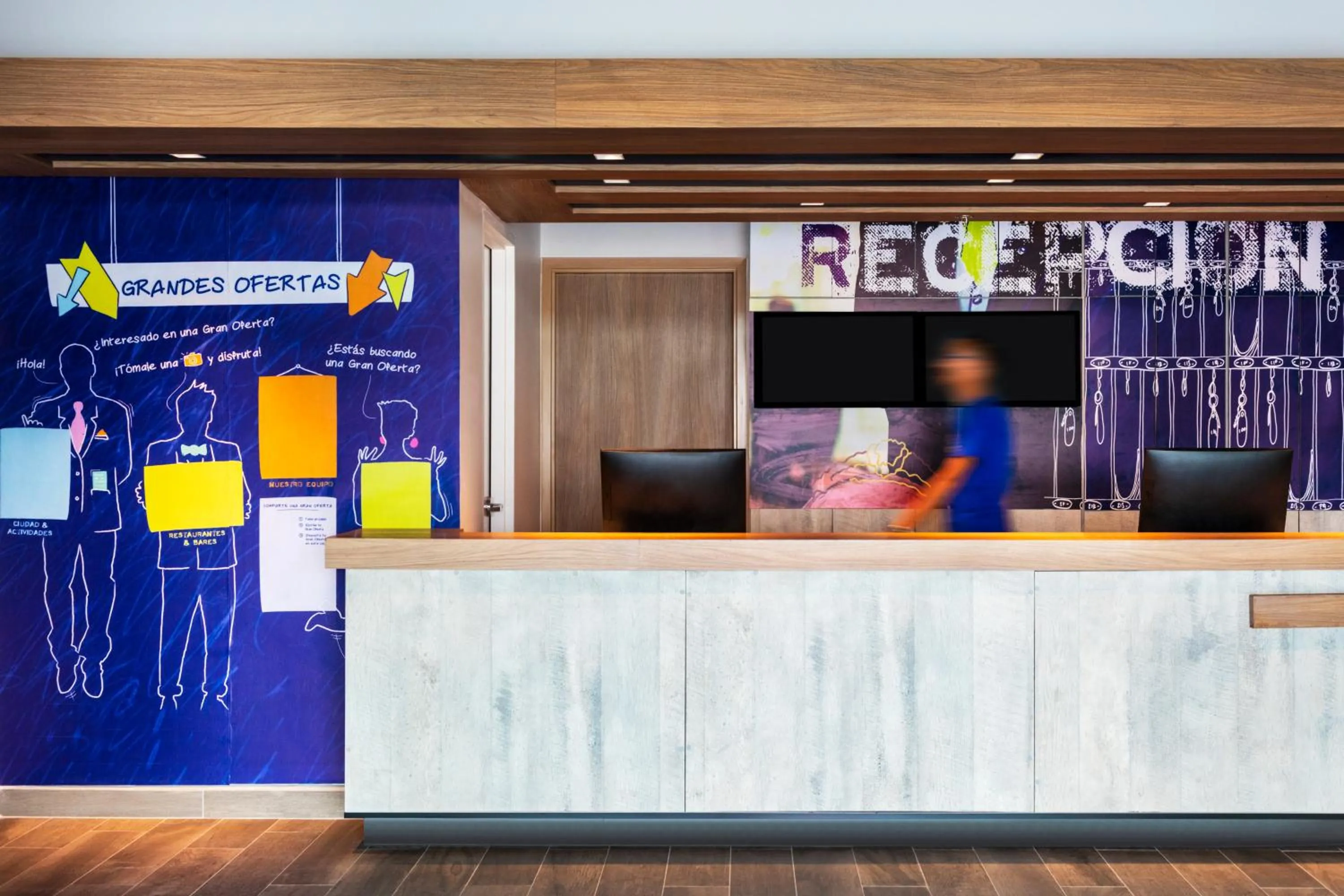 Lobby or reception in ibis budget Aguascalientes Norte