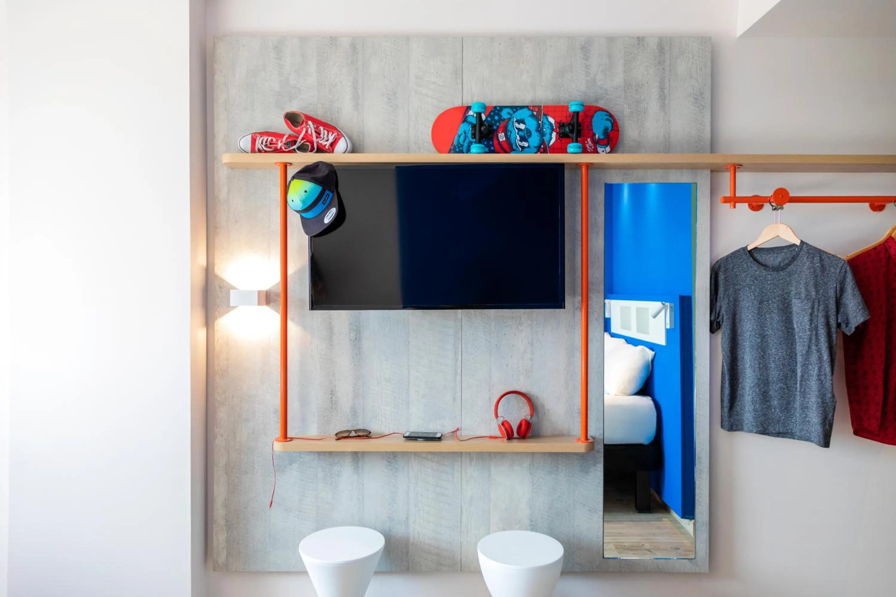 TV and multimedia in ibis budget Aguascalientes Norte