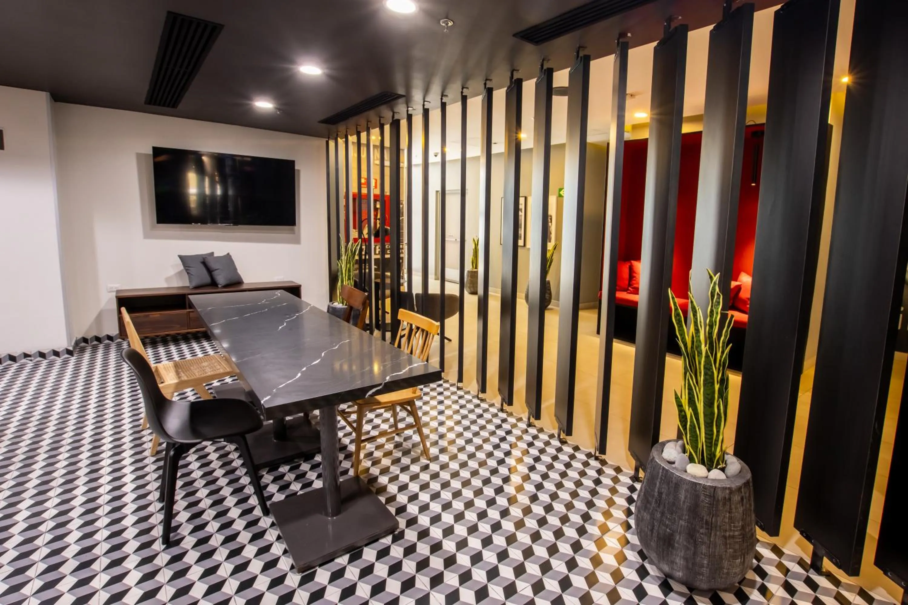 Seating area in ibis Tijuana