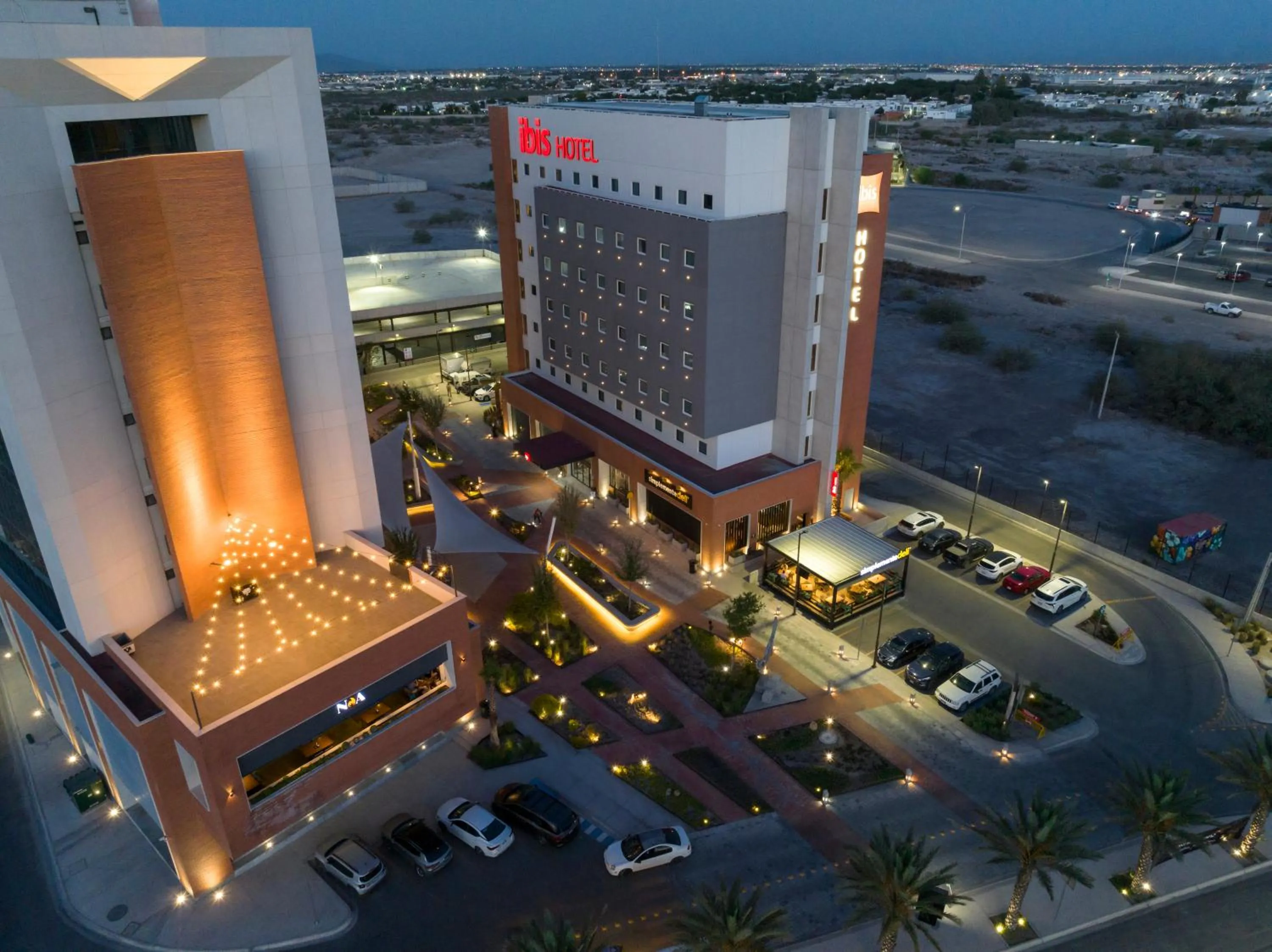 Bird's eye view in Ibis Torreon