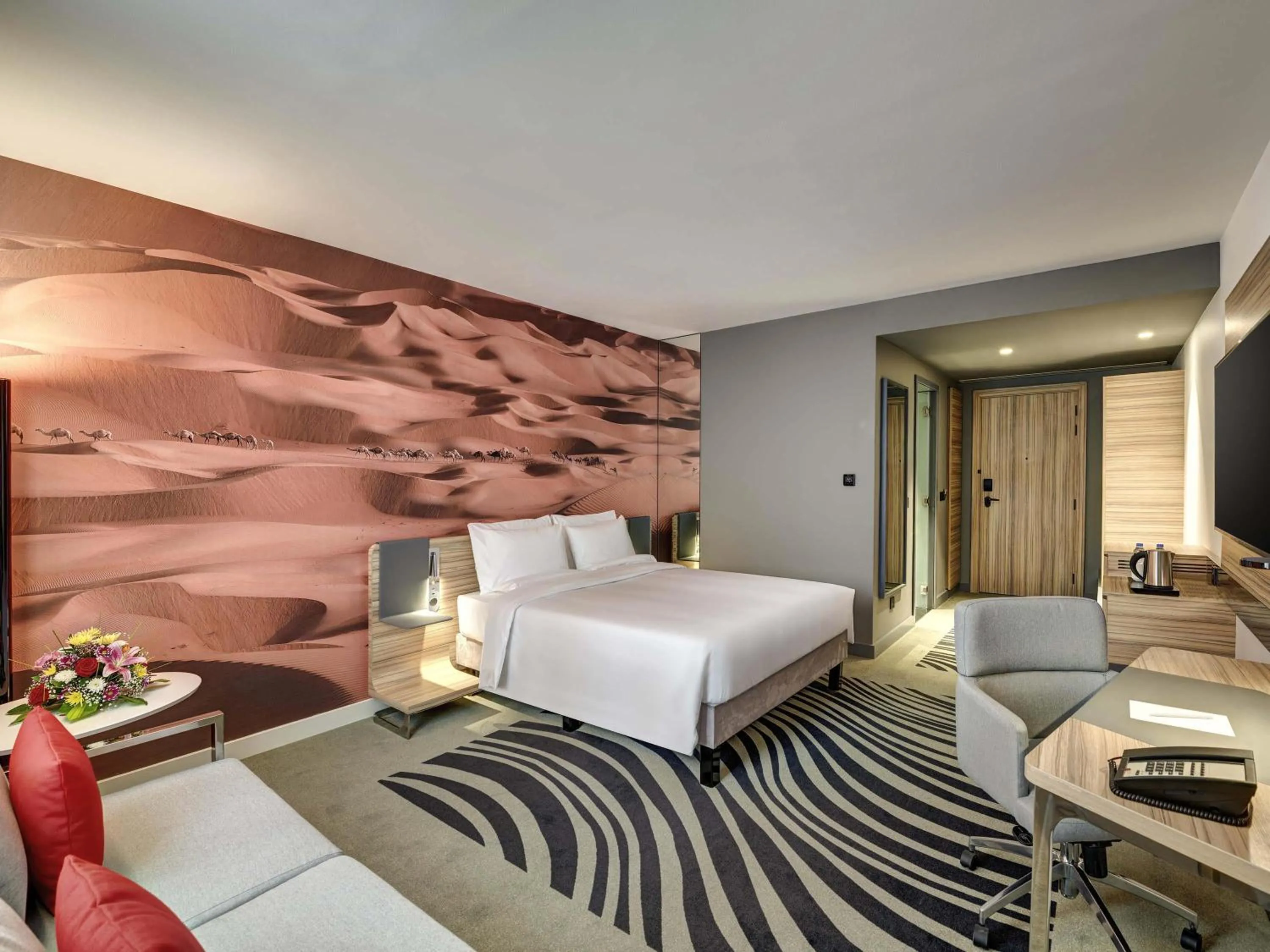 Bedroom in Novotel Sharjah Expo Centre