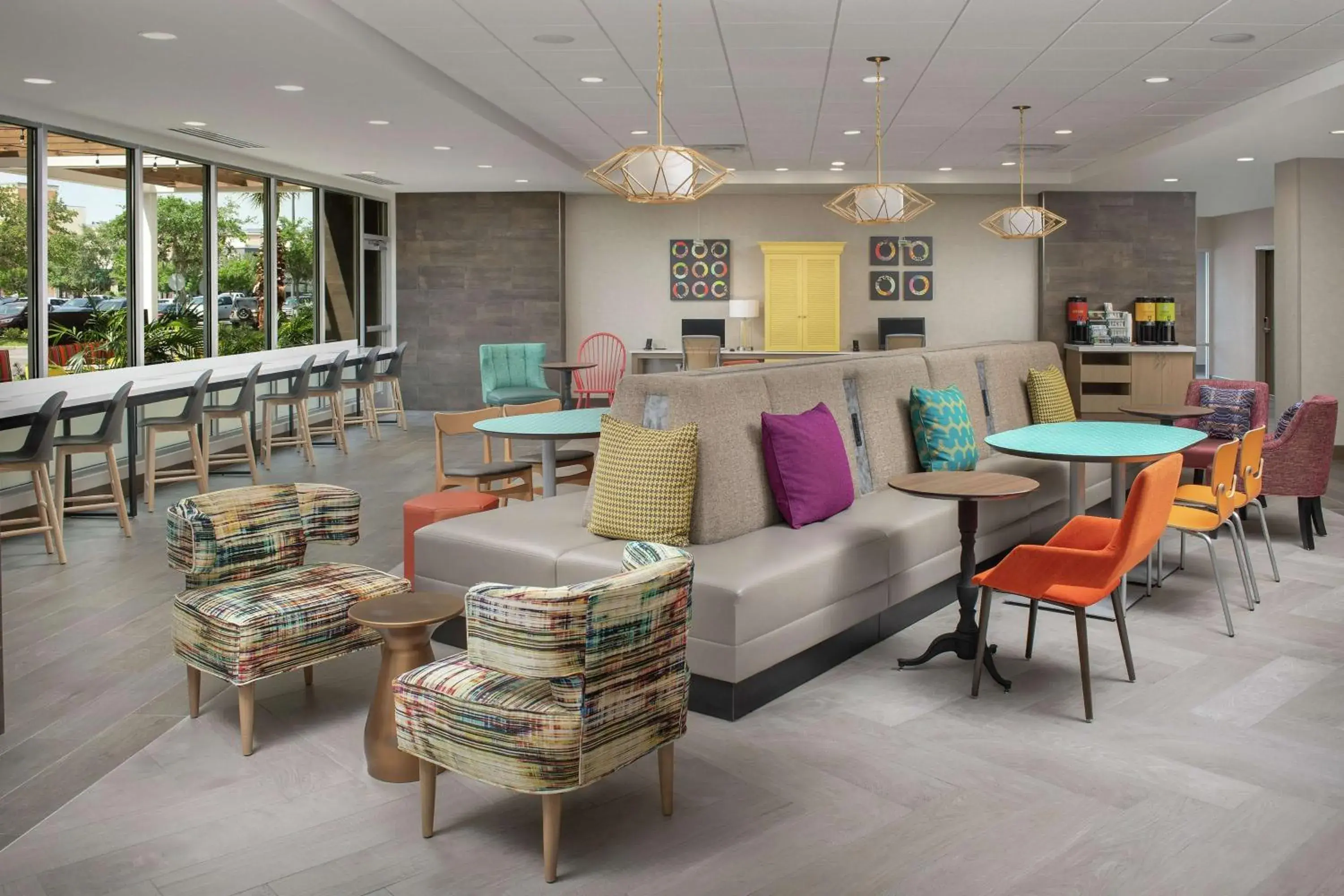 Lobby or reception in Home2 Suites by Hilton Lakeland South Polk Parkway Lobby or reception in Home2 Suites by Hilton Lakeland South Polk Parkway