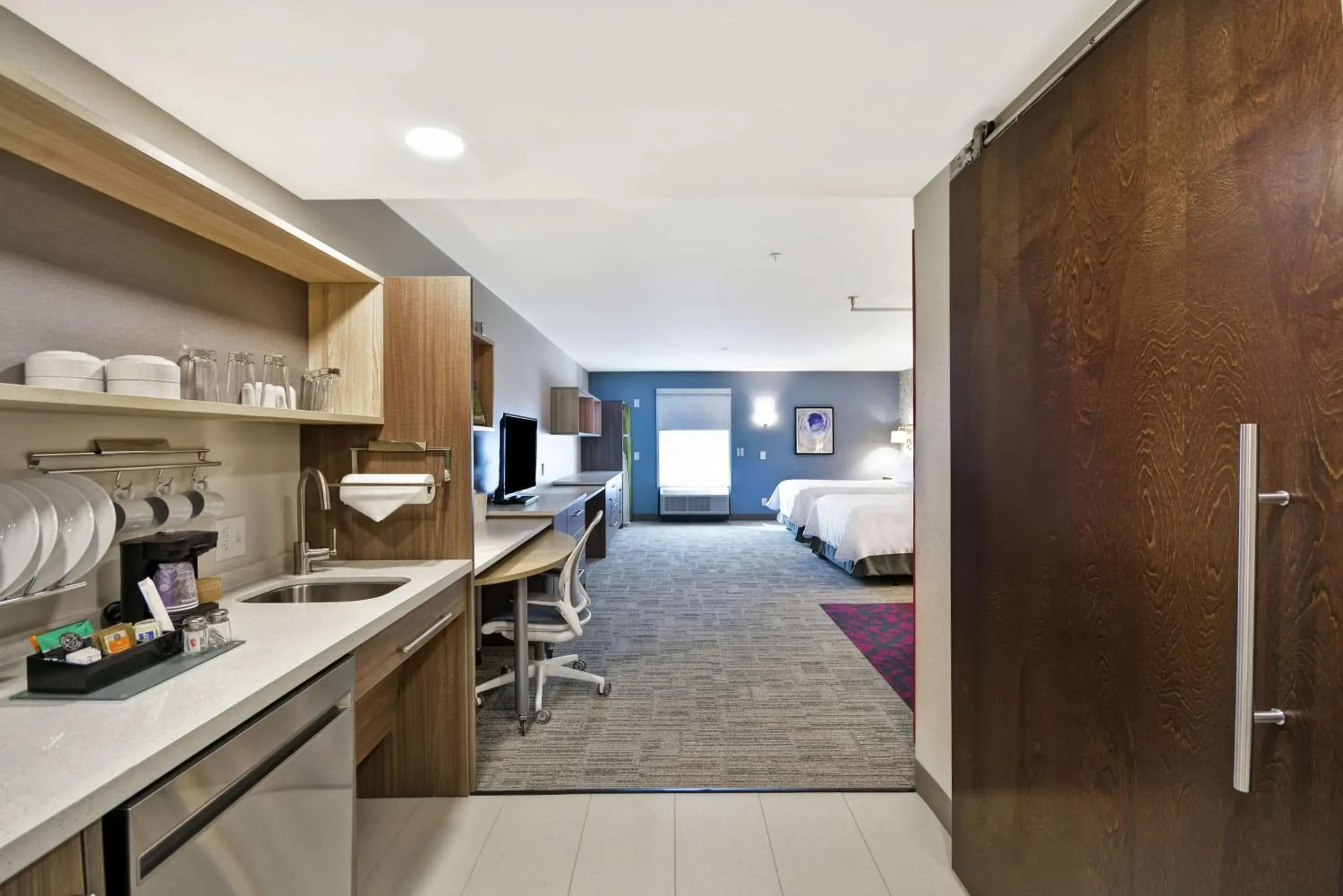 Bedroom in Home2 Suites By Hilton Warner Robins Bedroom in Home2 Suites By Hilton Warner Robins