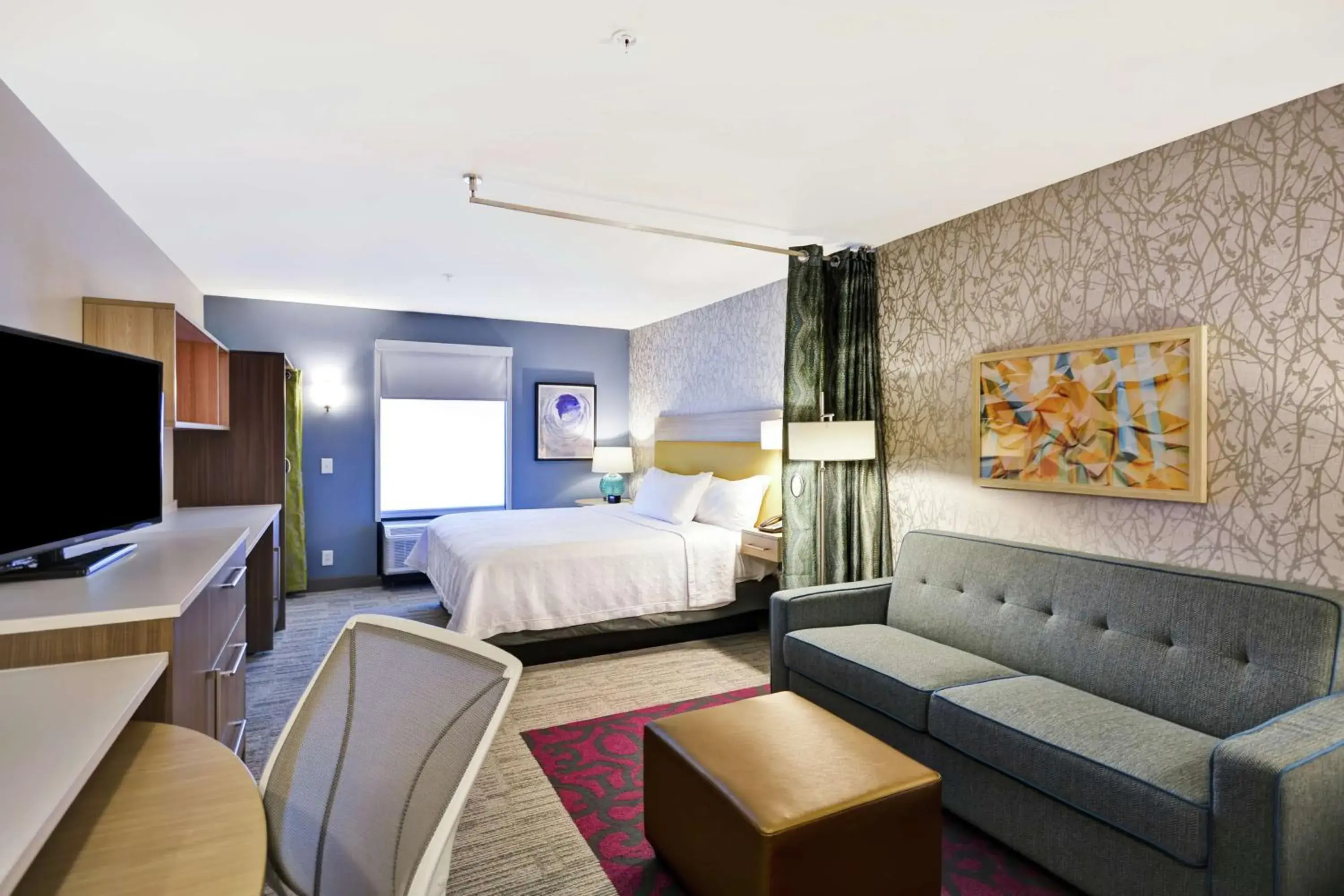 Bedroom, Bed in Home2 Suites By Hilton Warner Robins Bedroom, Bed in Home2 Suites By Hilton Warner Robins