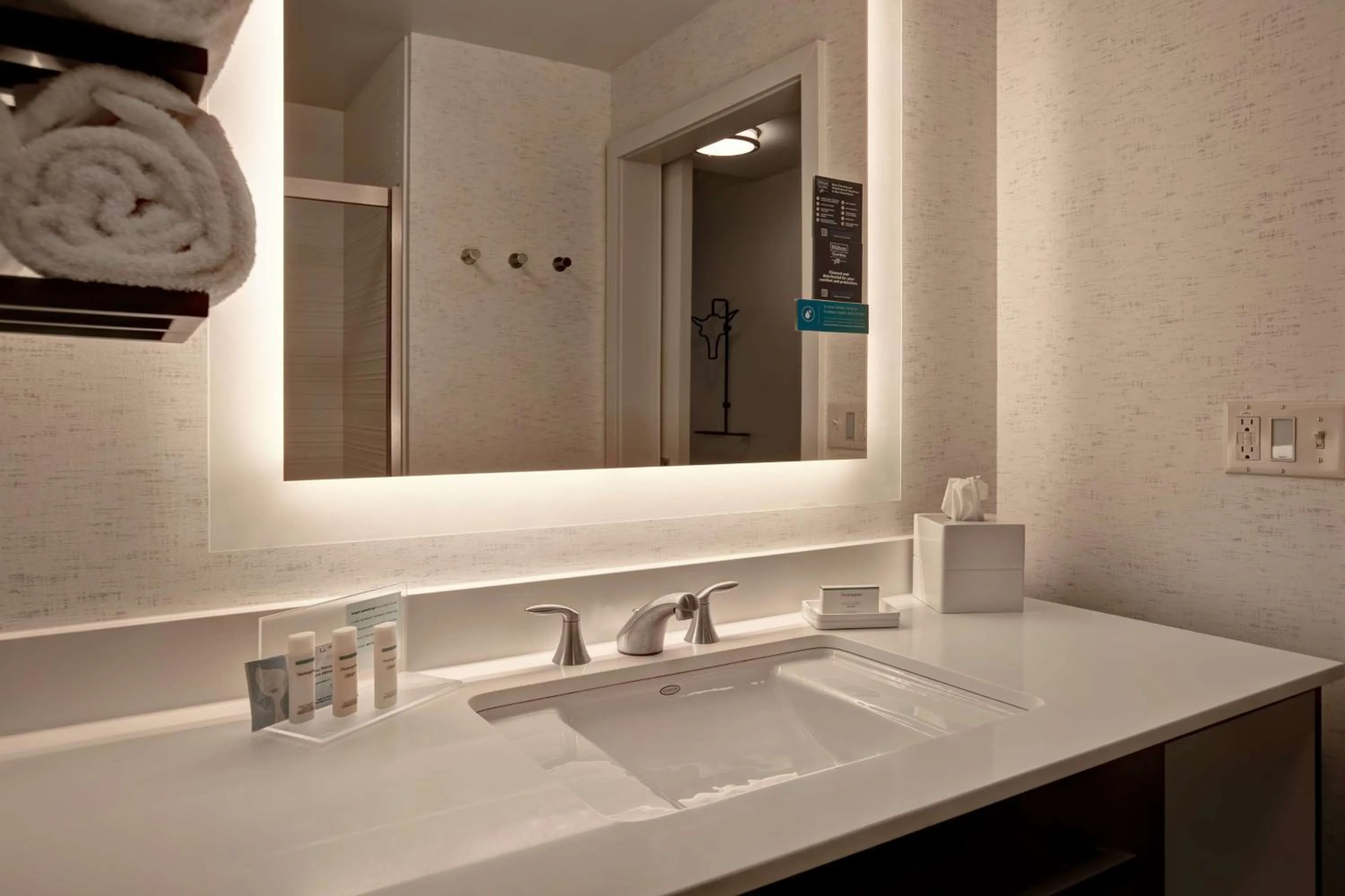 Bathroom in Hampton Inn & Suites San Antonio Riverwalk