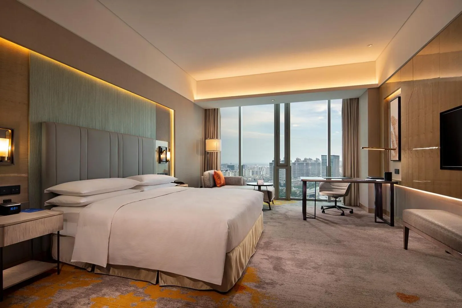 Bedroom, Bed in Hilton Taizhou