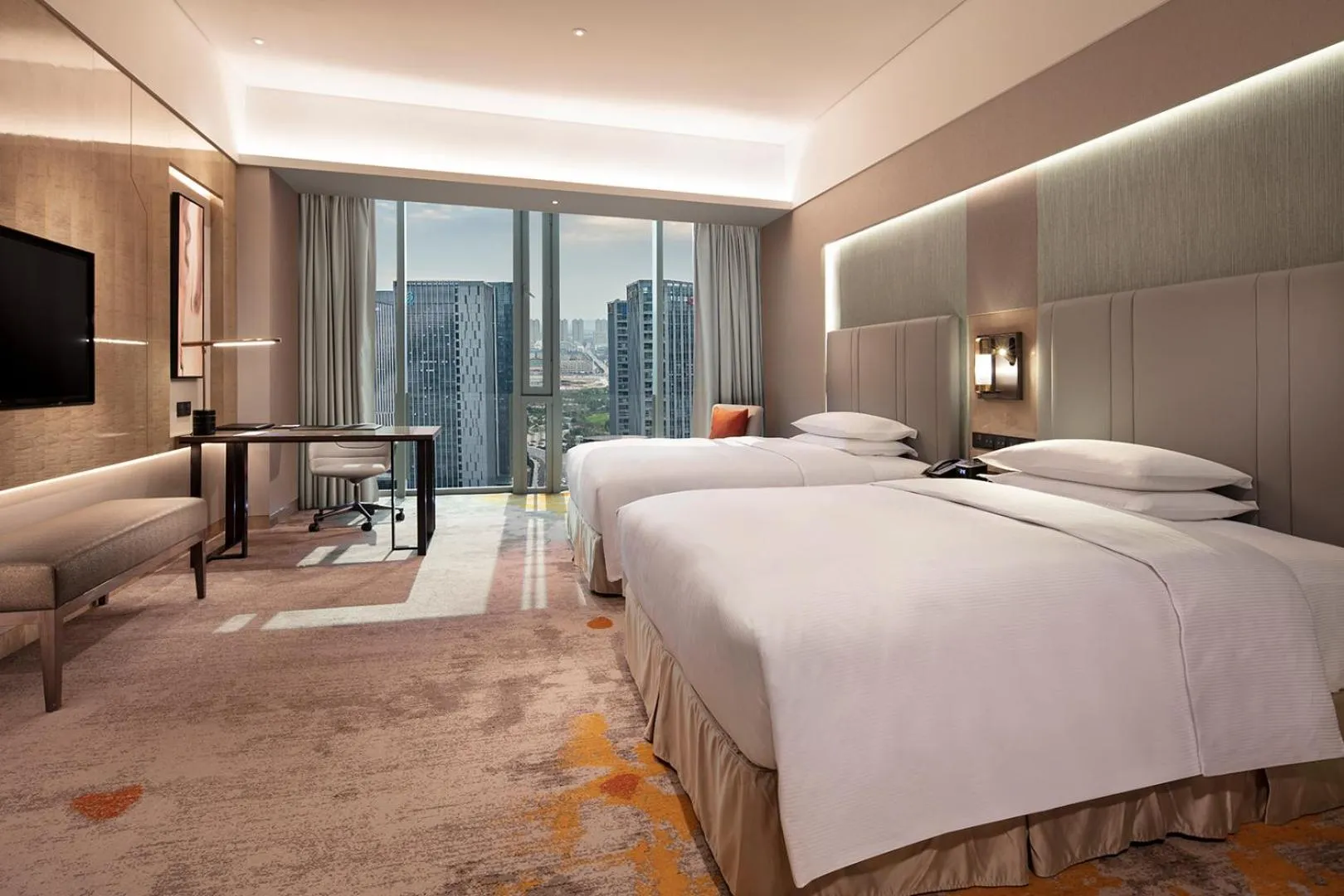 Bedroom, Bed in Hilton Taizhou