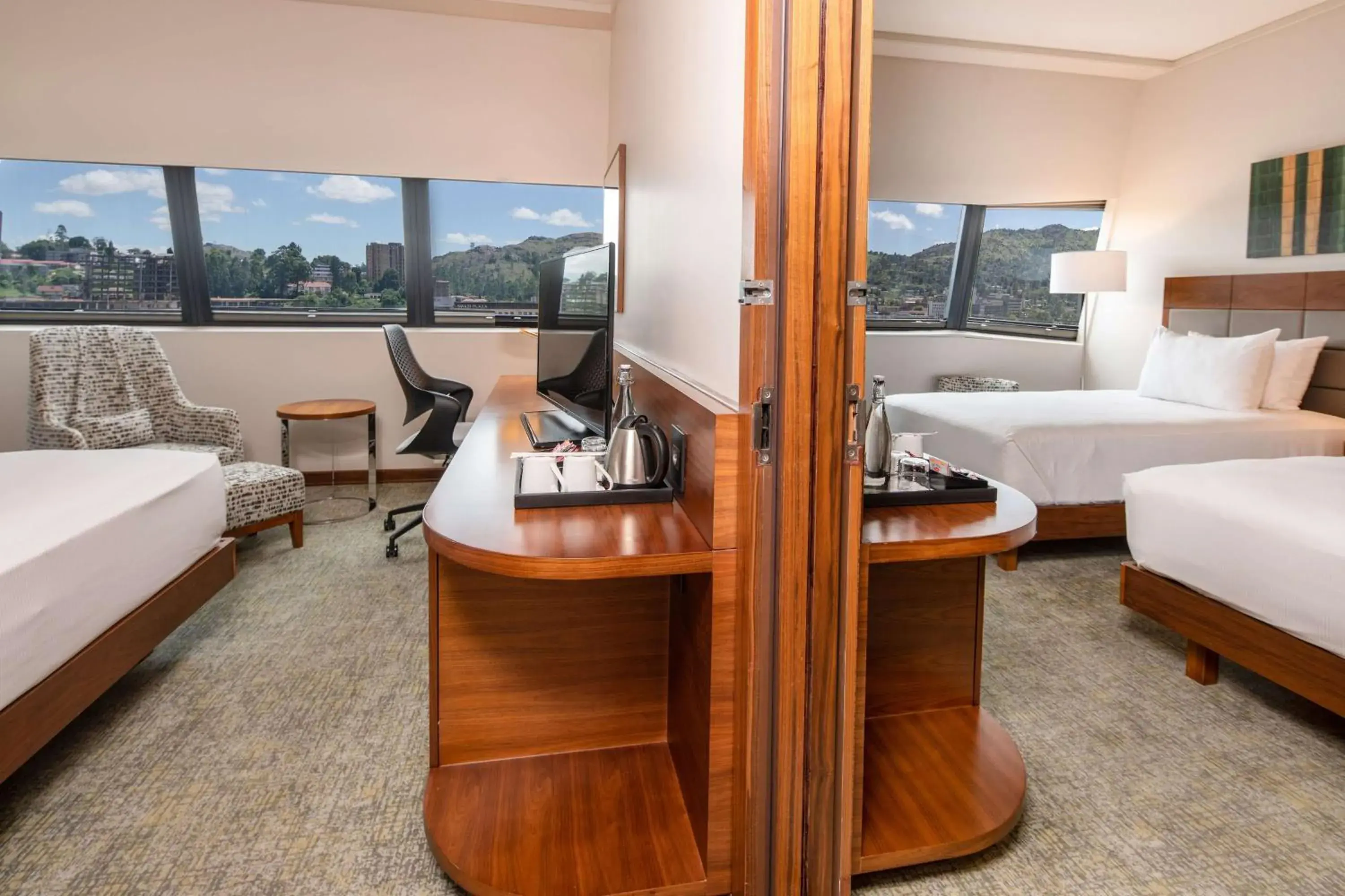 Bed in Hilton Garden Inn Mbabane Bed in Hilton Garden Inn Mbabane