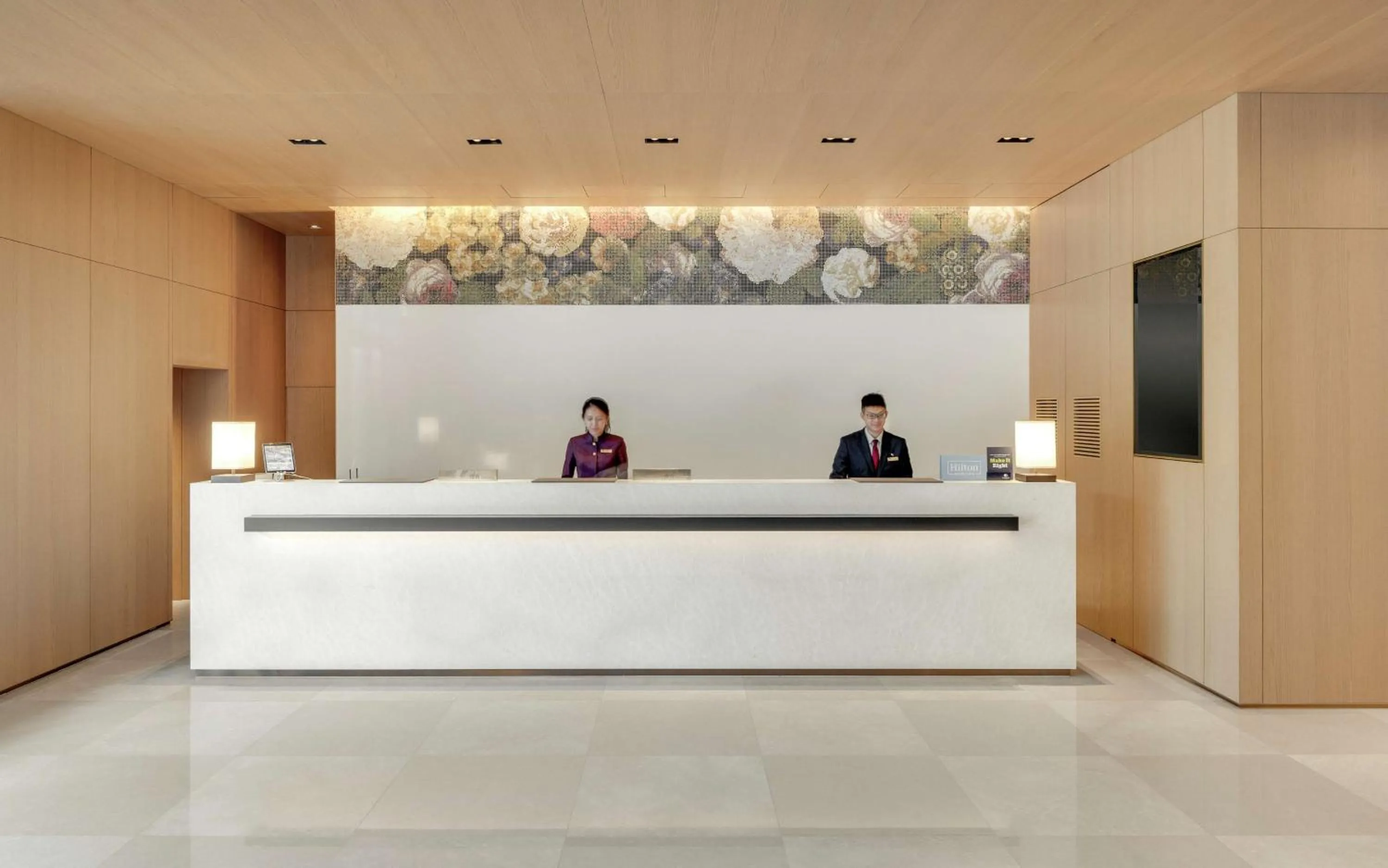 Lobby or reception in DoubleTree by Hilton Taipei Zhongshan