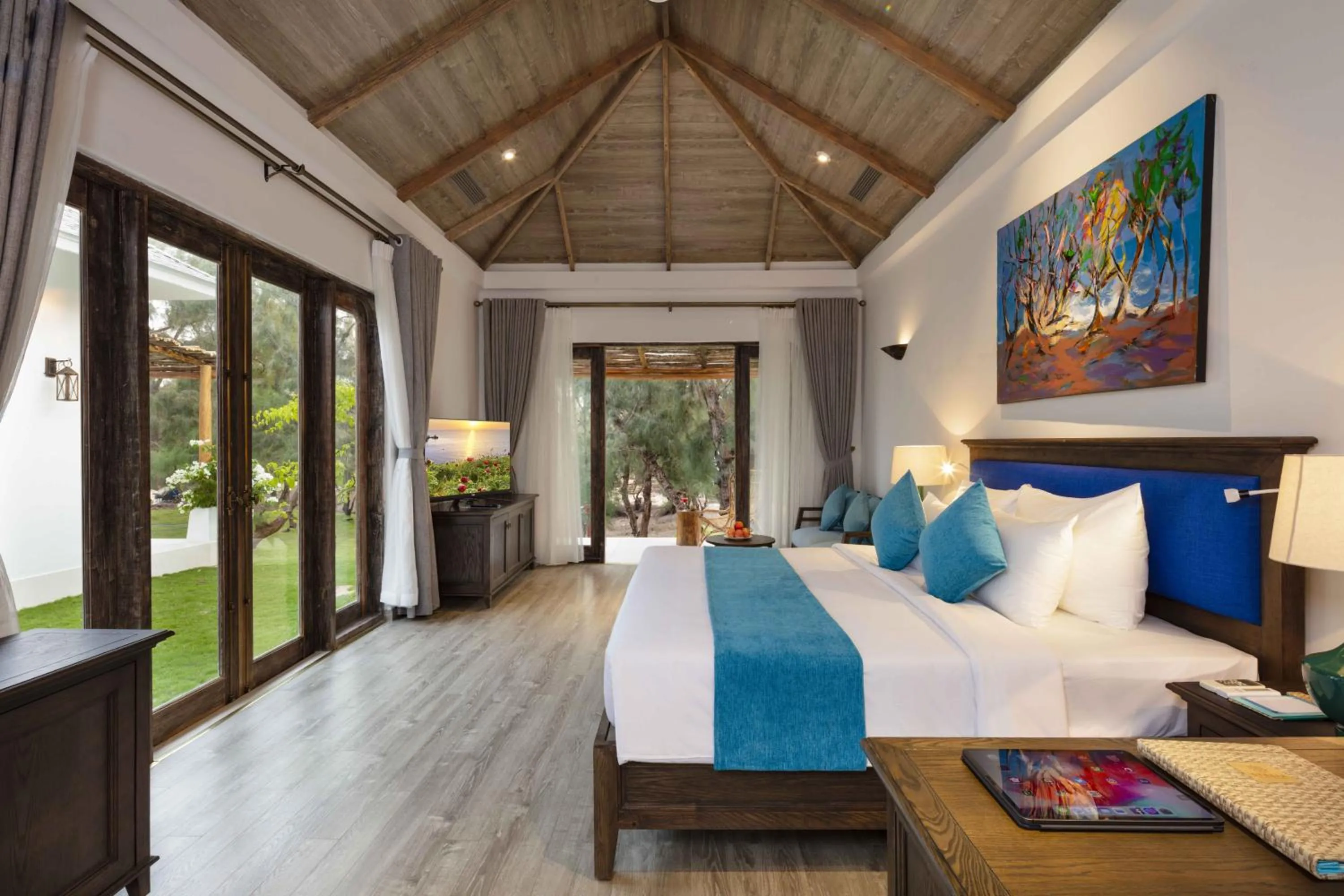 Bedroom in Stelia Beach Resort
