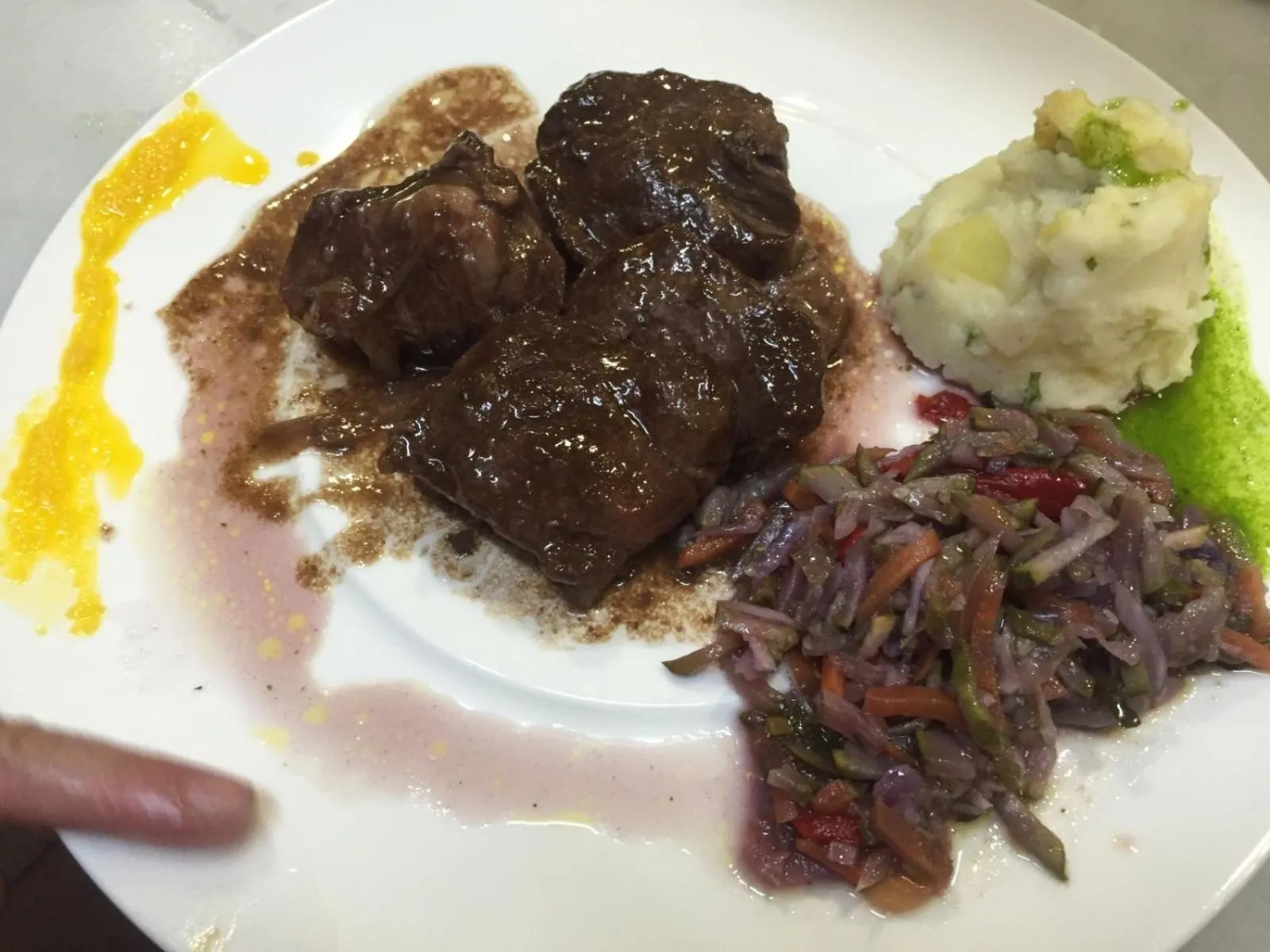 Food in Albenzaire Hotel Asador