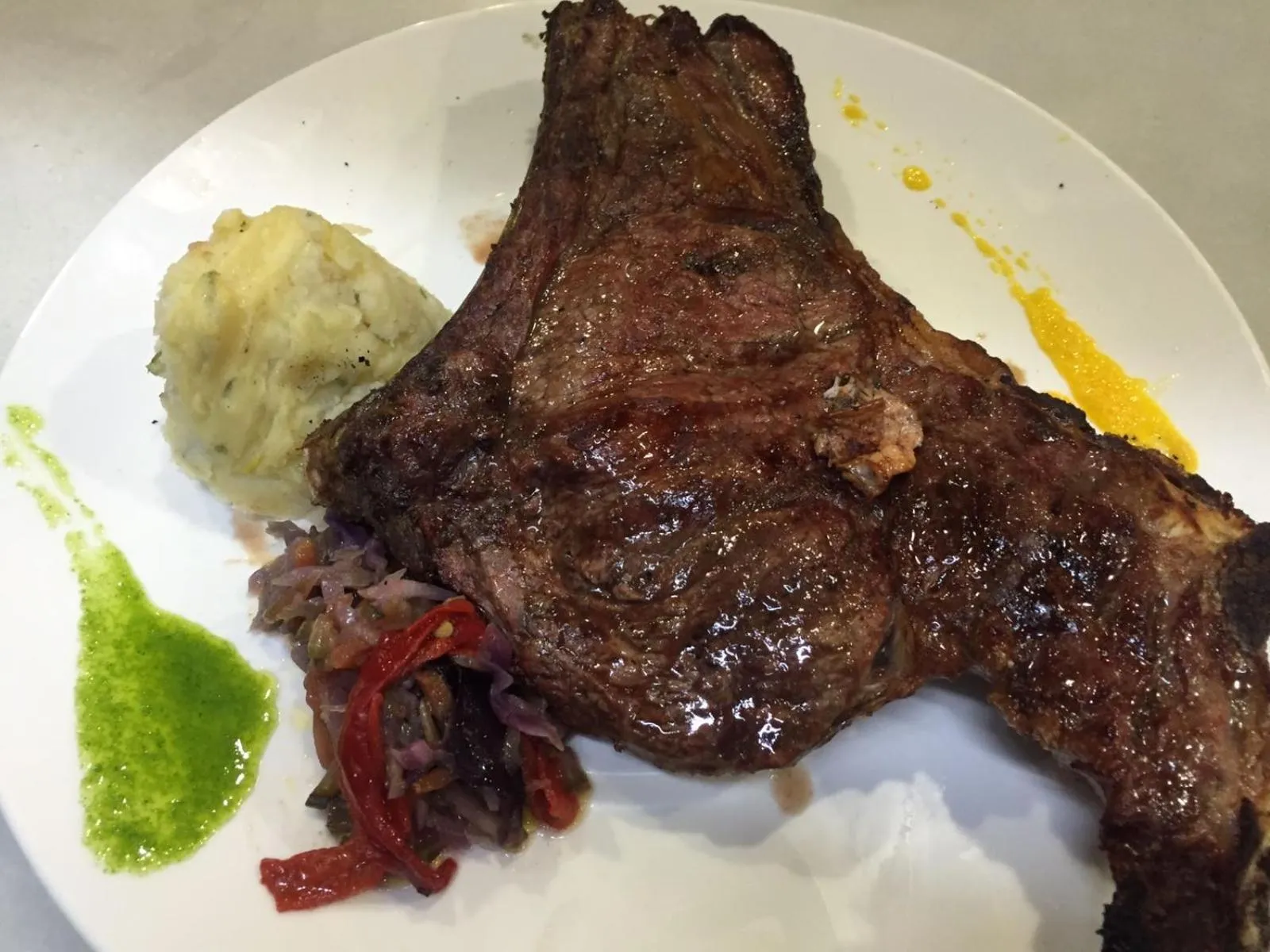 Food in Albenzaire Hotel Asador