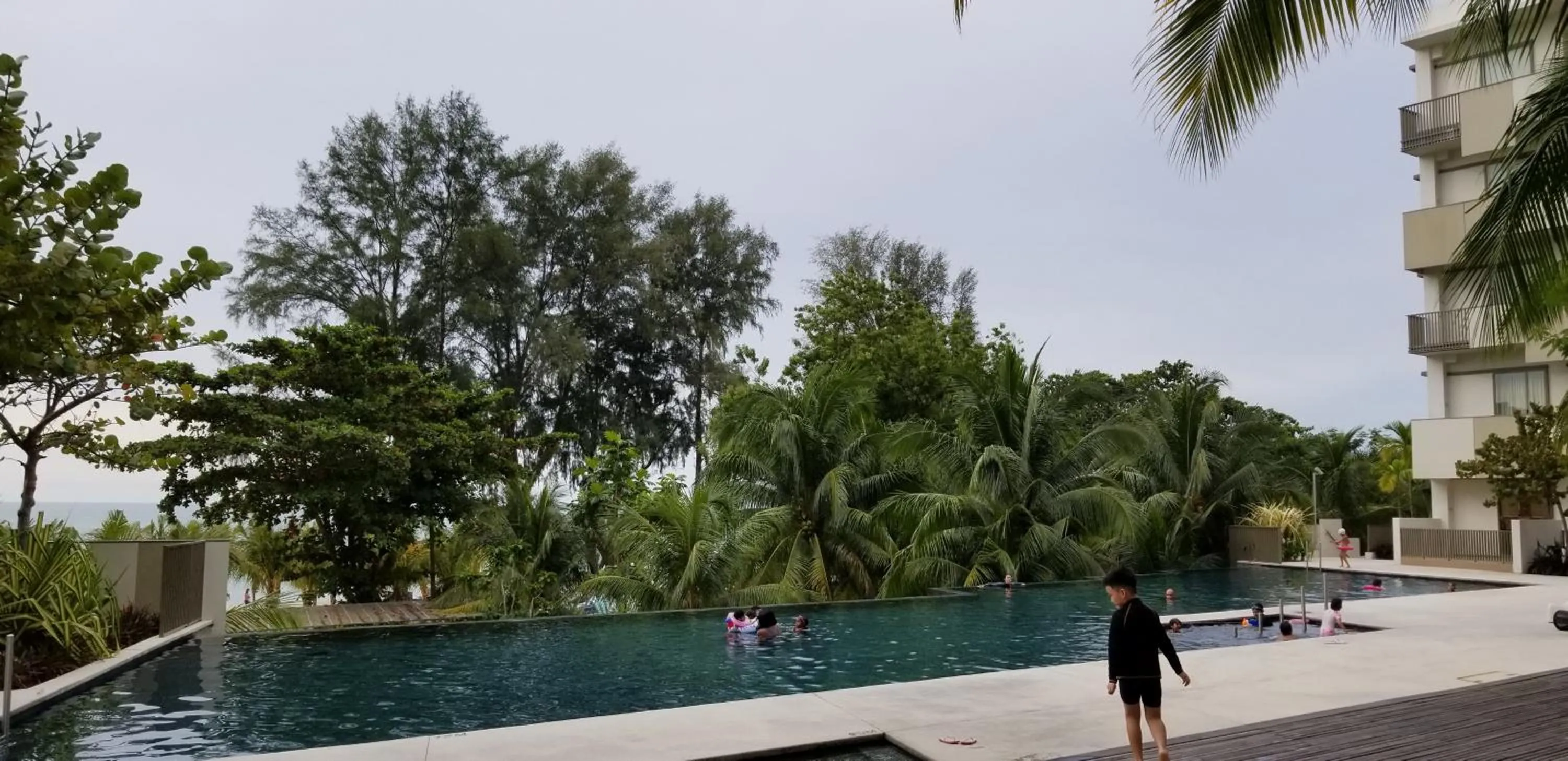 Swimming pool in By The Sea Beach Luxury Resort - Batu Ferringhi