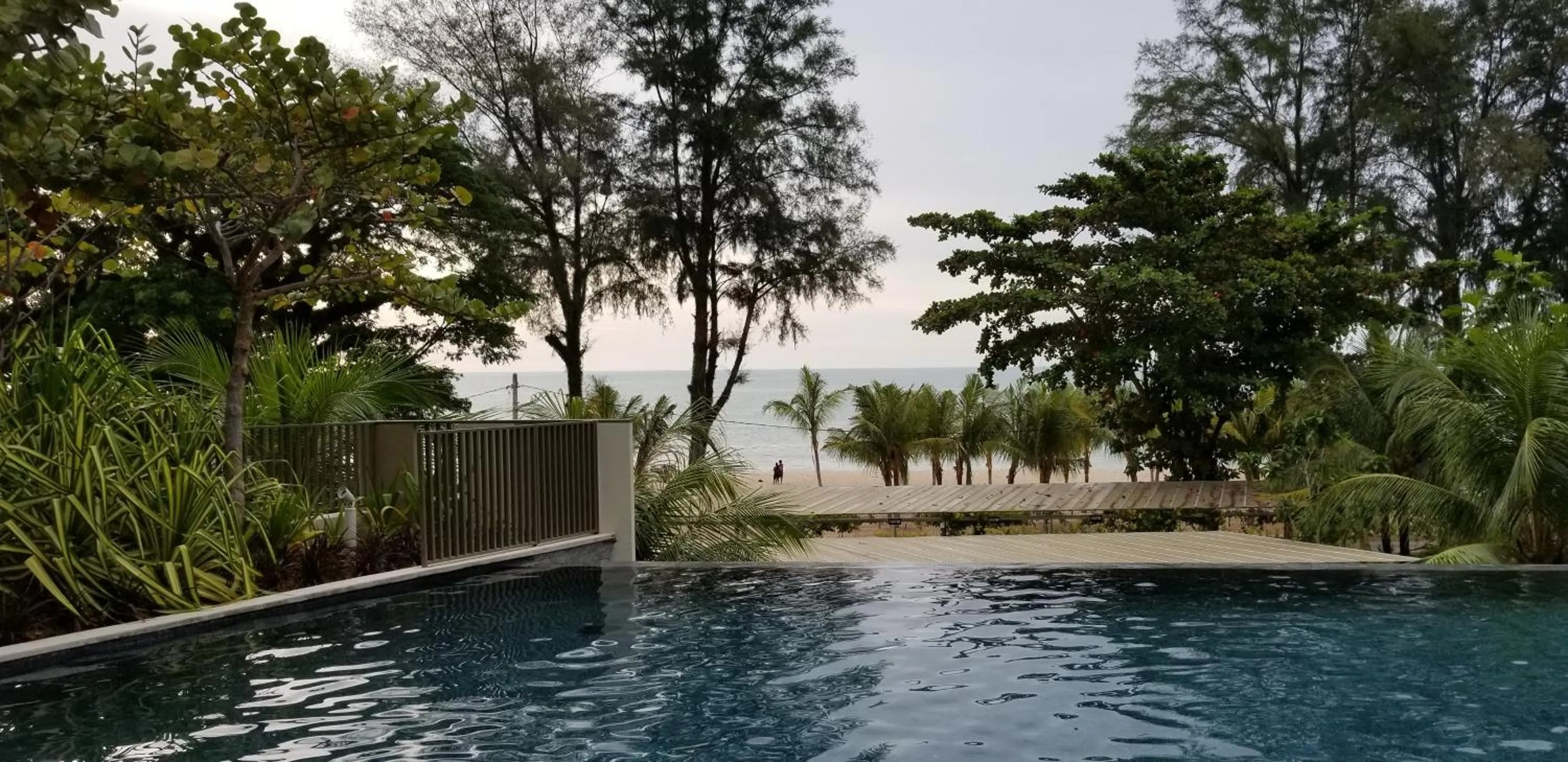 Swimming pool in By The Sea Beach Luxury Resort - Batu Ferringhi