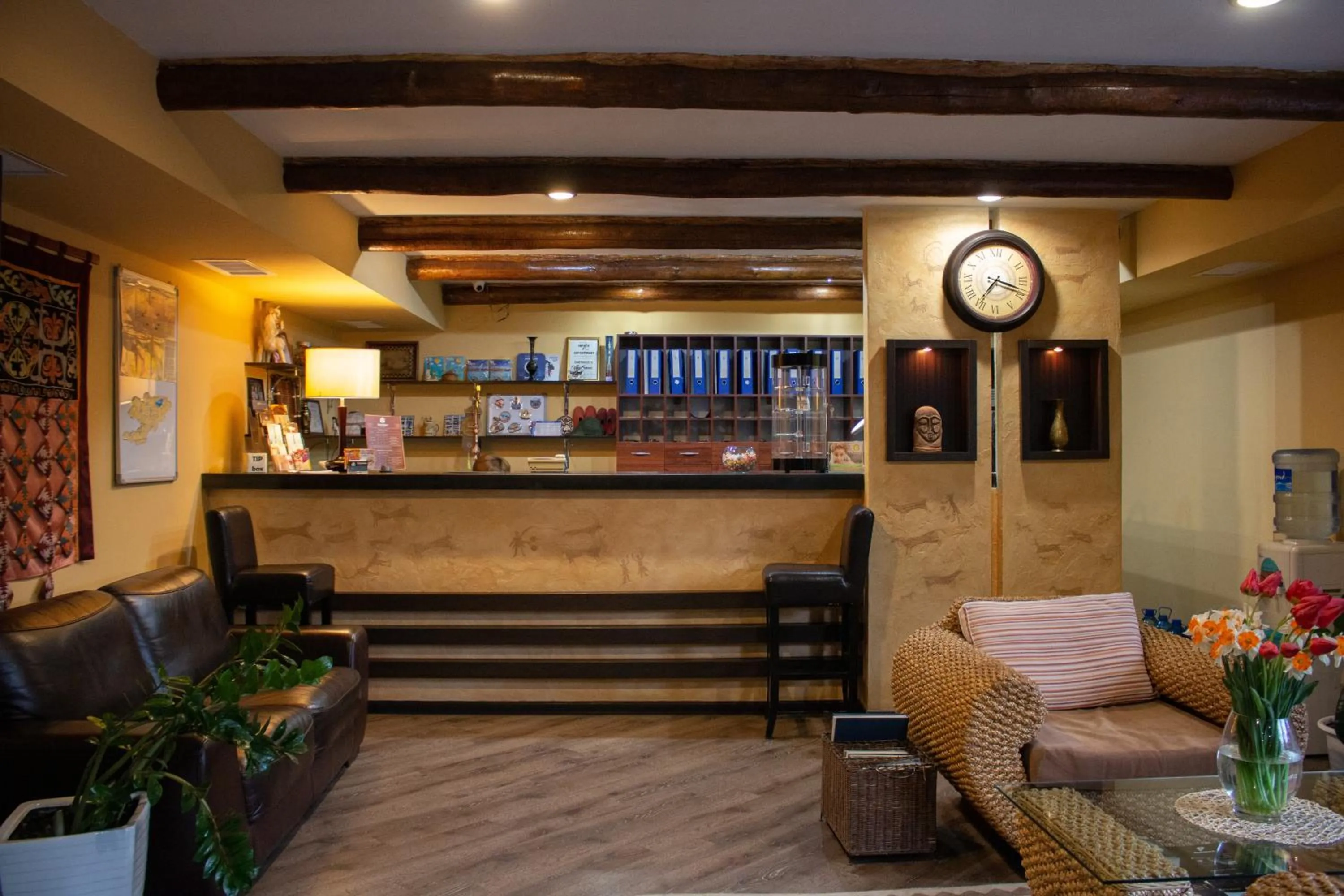 Staff in Tian-Shan Hotel