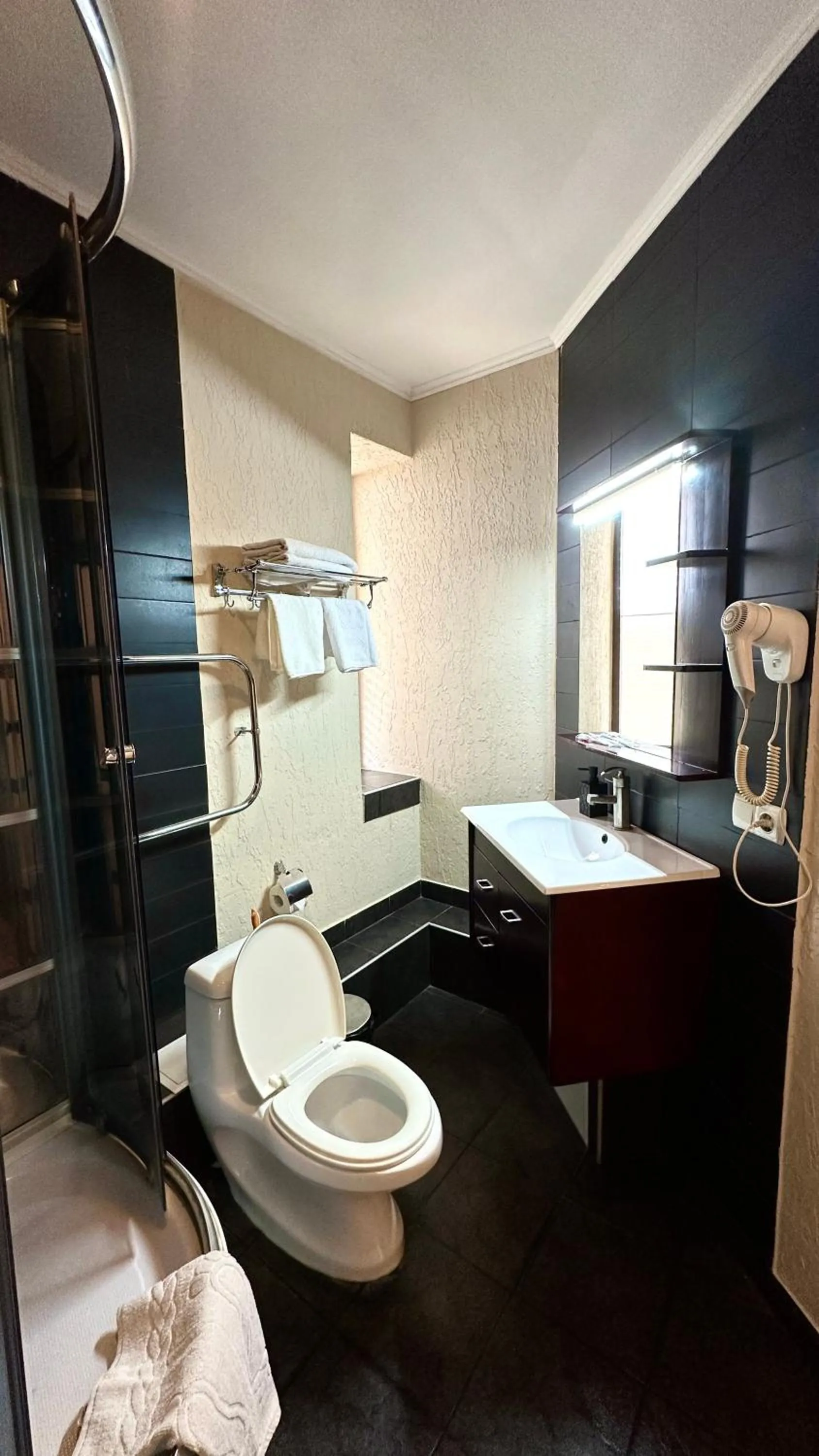 Shower in Tian-Shan Hotel